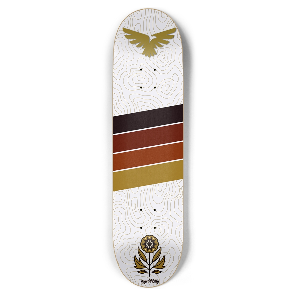 Retro Eagle Stripes Terrain Deck