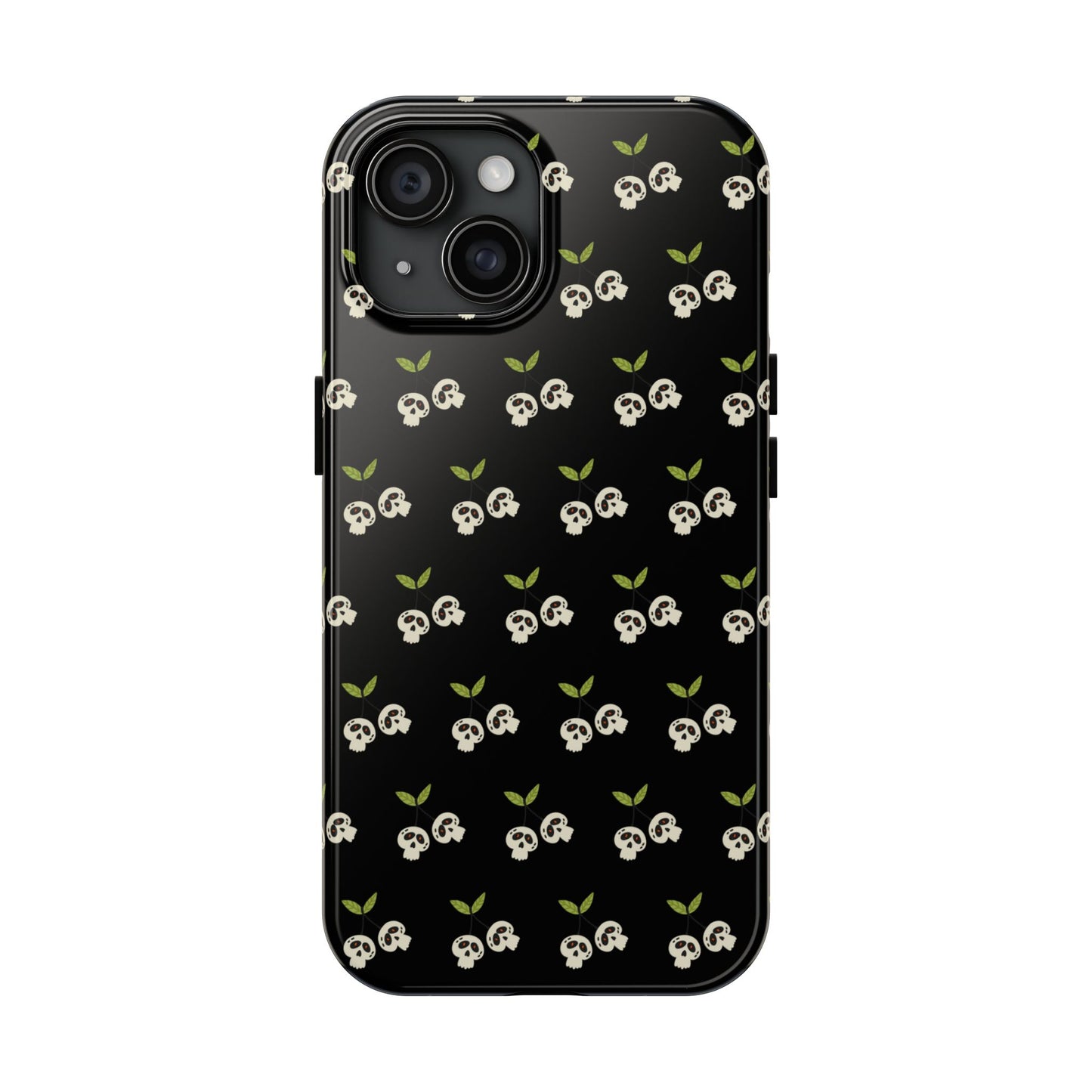 Skull Cherry Tough Phone Cases