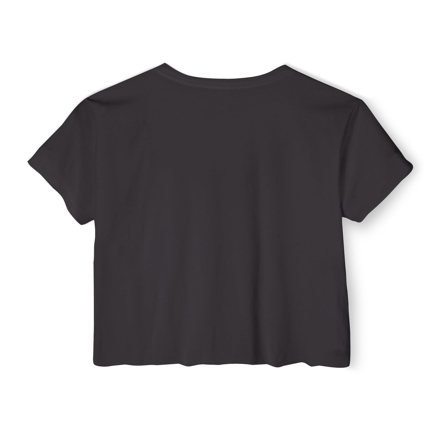 Retro Tiger with Flowers Women's Festival Crop Top