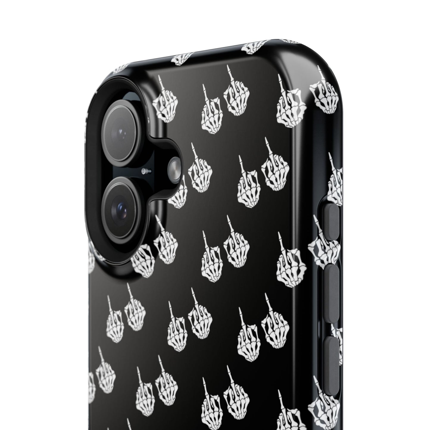 Fuck You Skeleton Middle Finger Impact-Resistant Cases