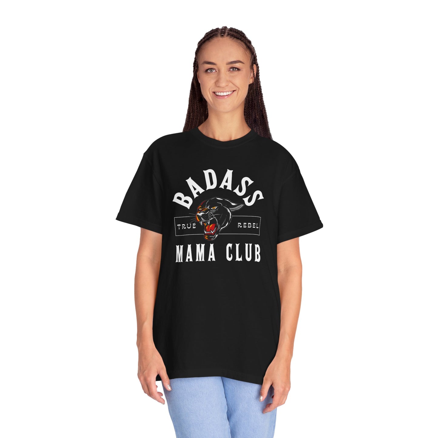 Badass Mama Club Black Panther Color Comfort T-Shirt