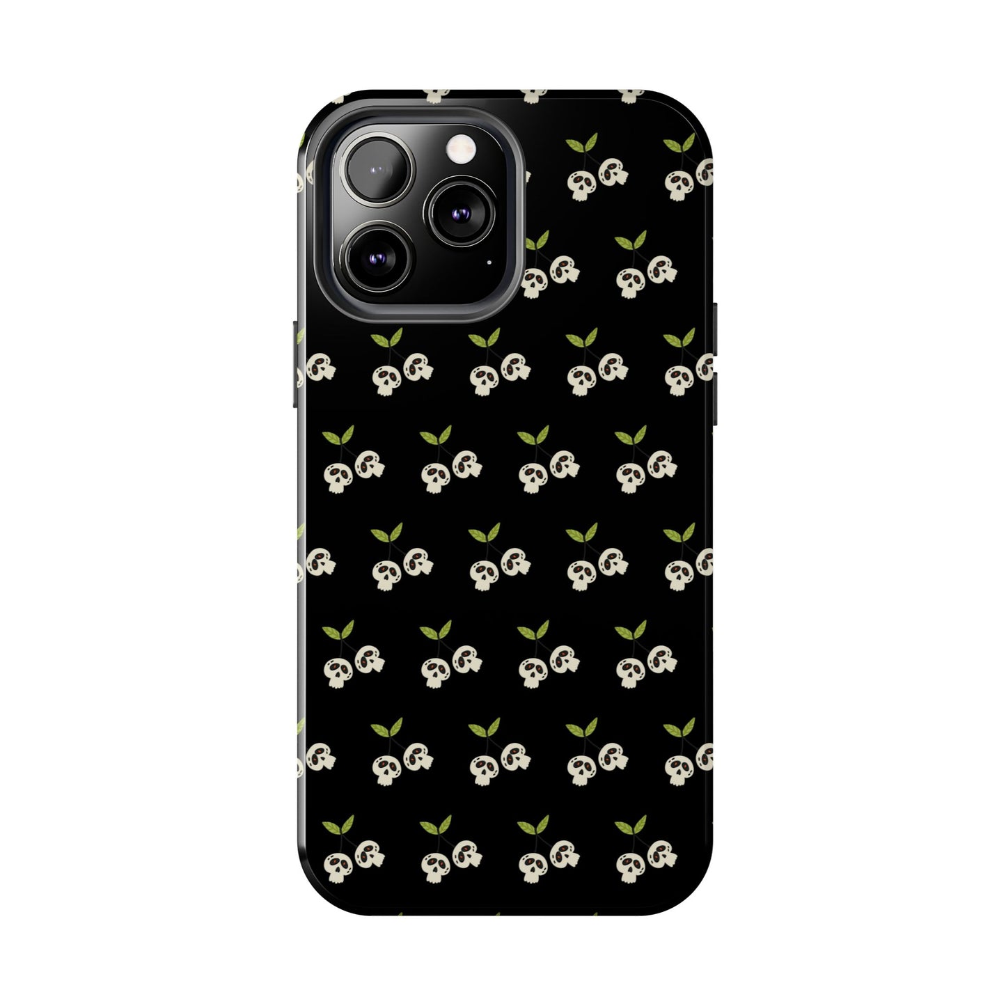 Skull Cherry Tough Phone Cases
