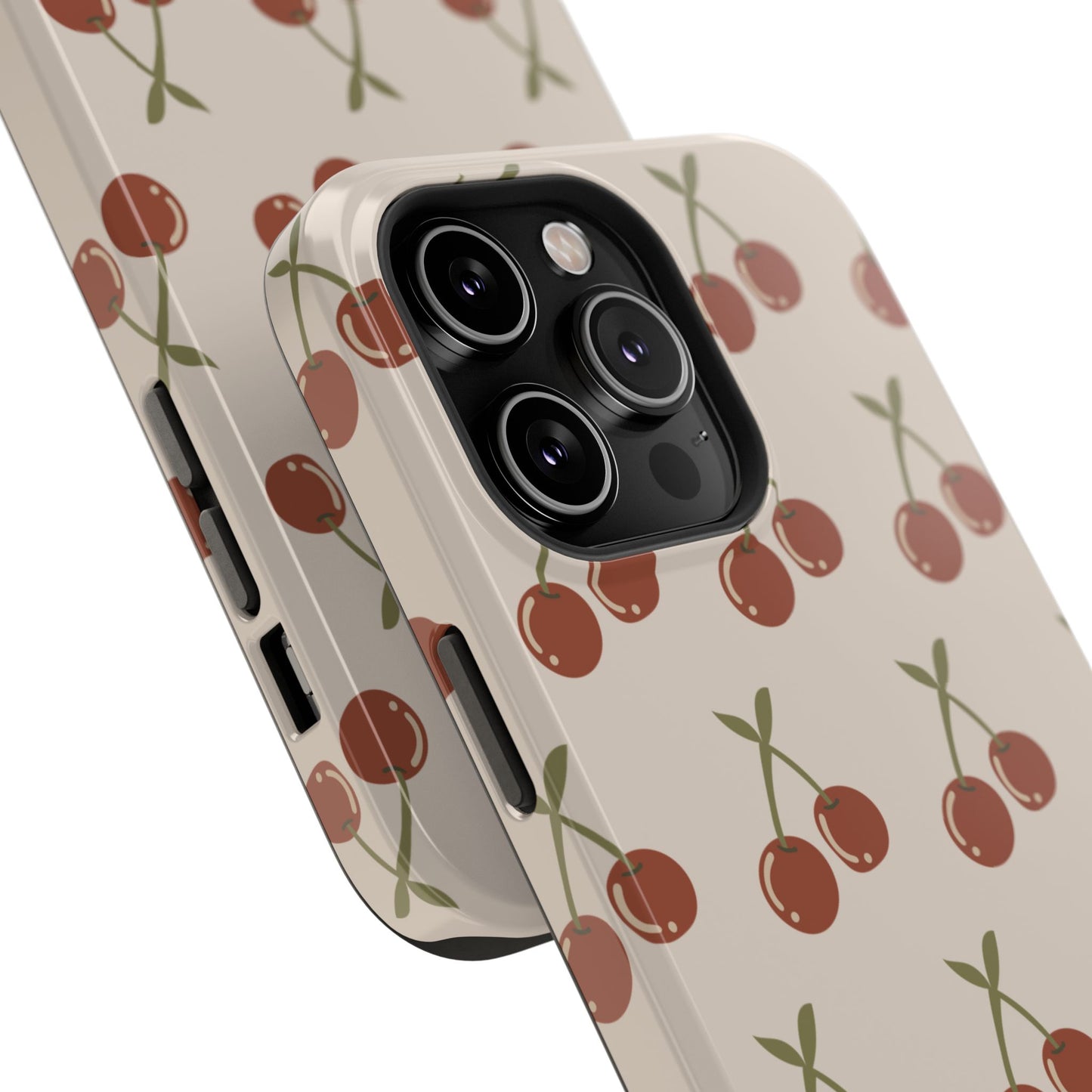 Vintage Cherries Impact-Resistant Cases
