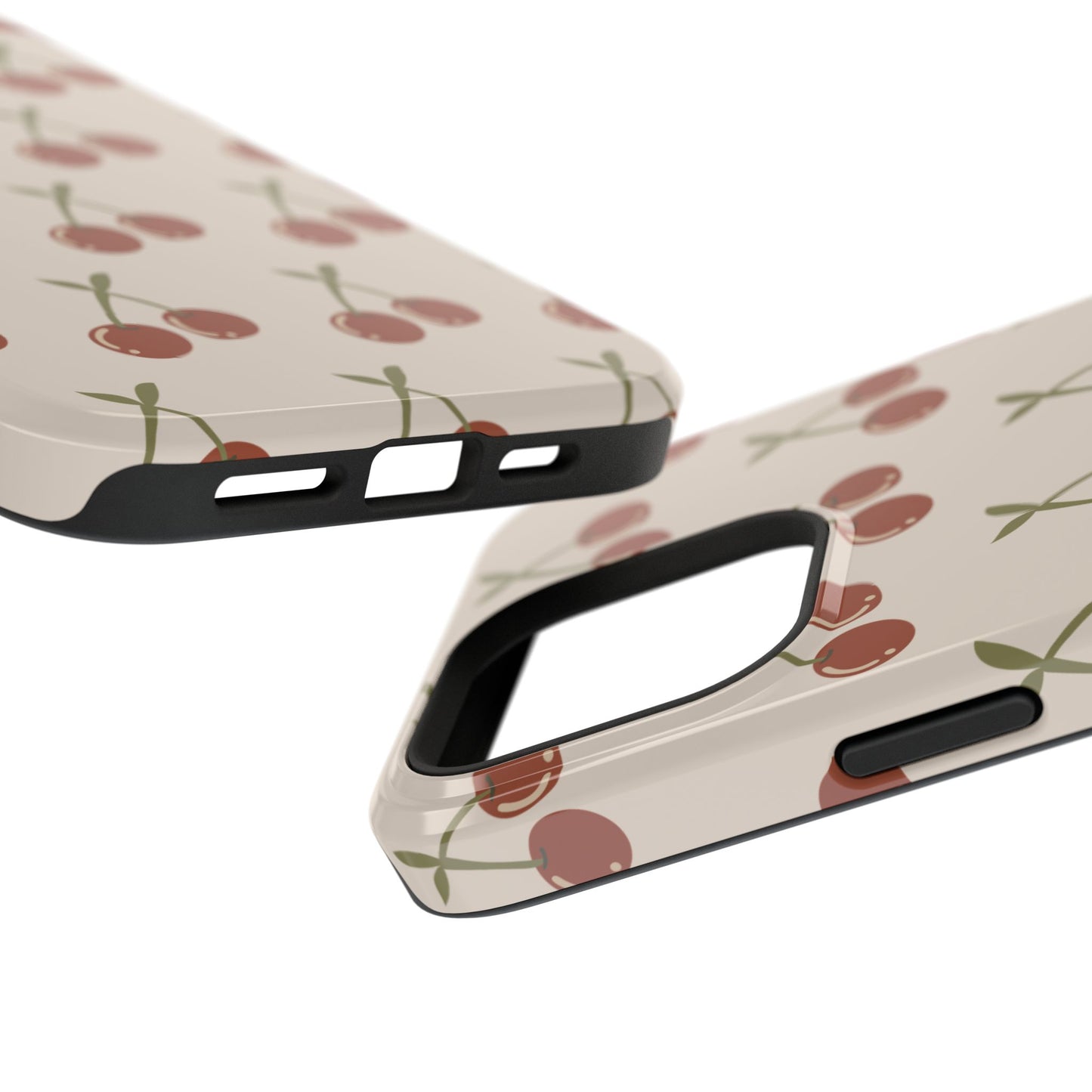 Vintage Cherries Impact-Resistant Cases