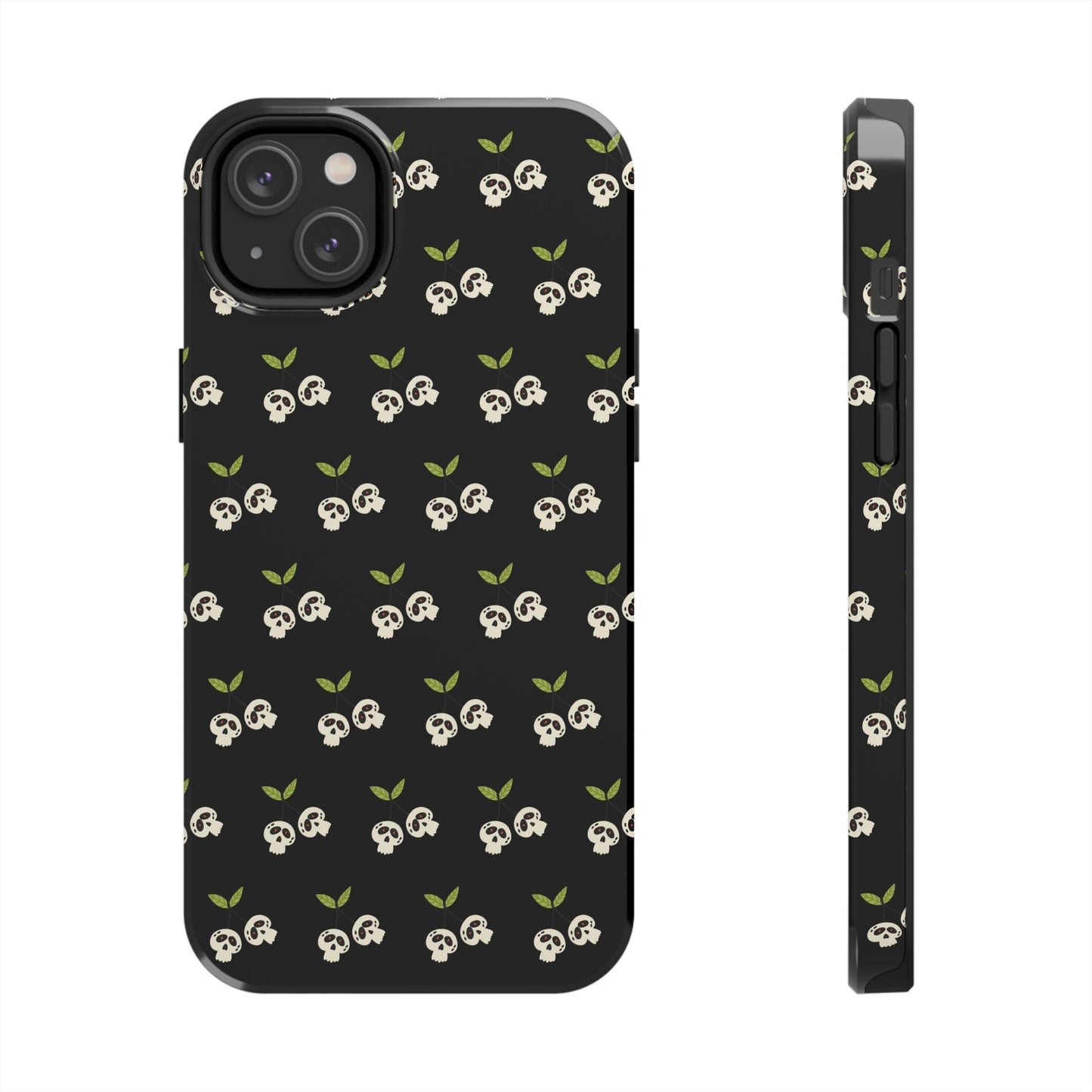 Skull Cherry Tough Phone Cases