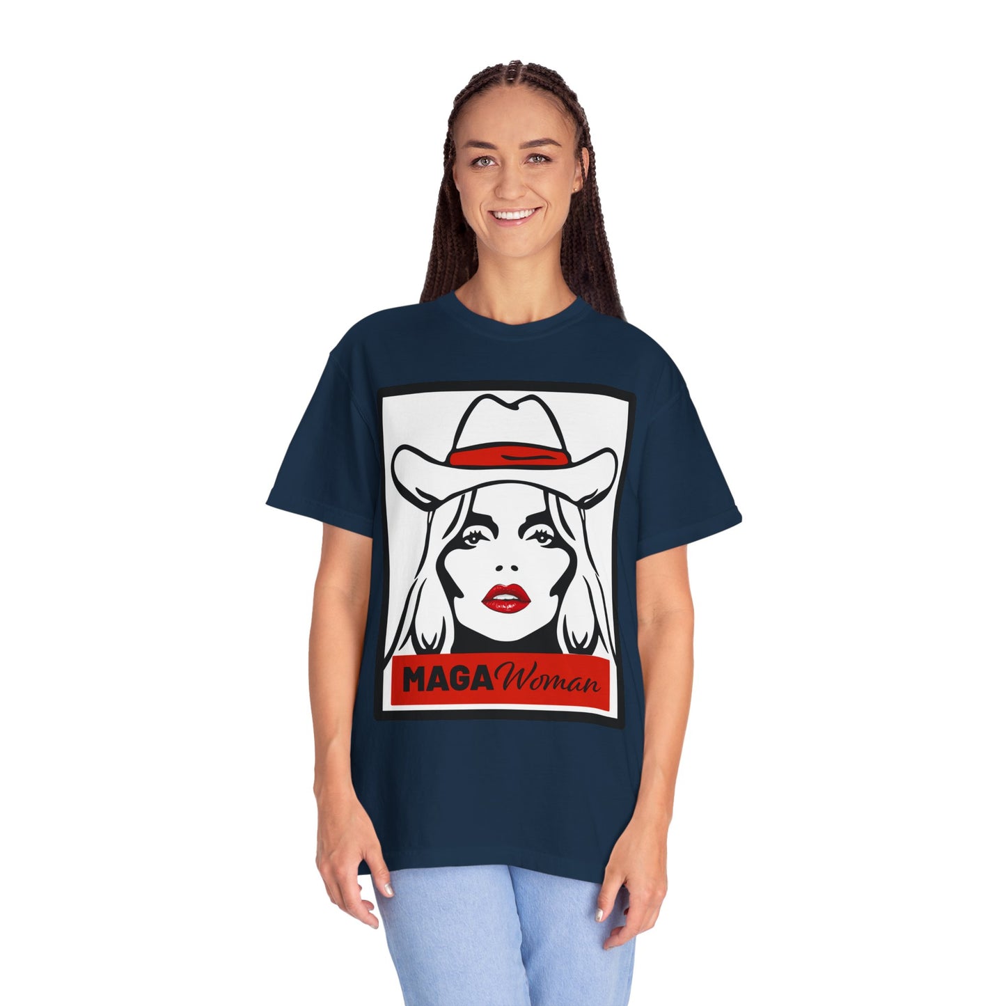 MAGA Woman Comfort Colors Garment-Dyed T-shirt