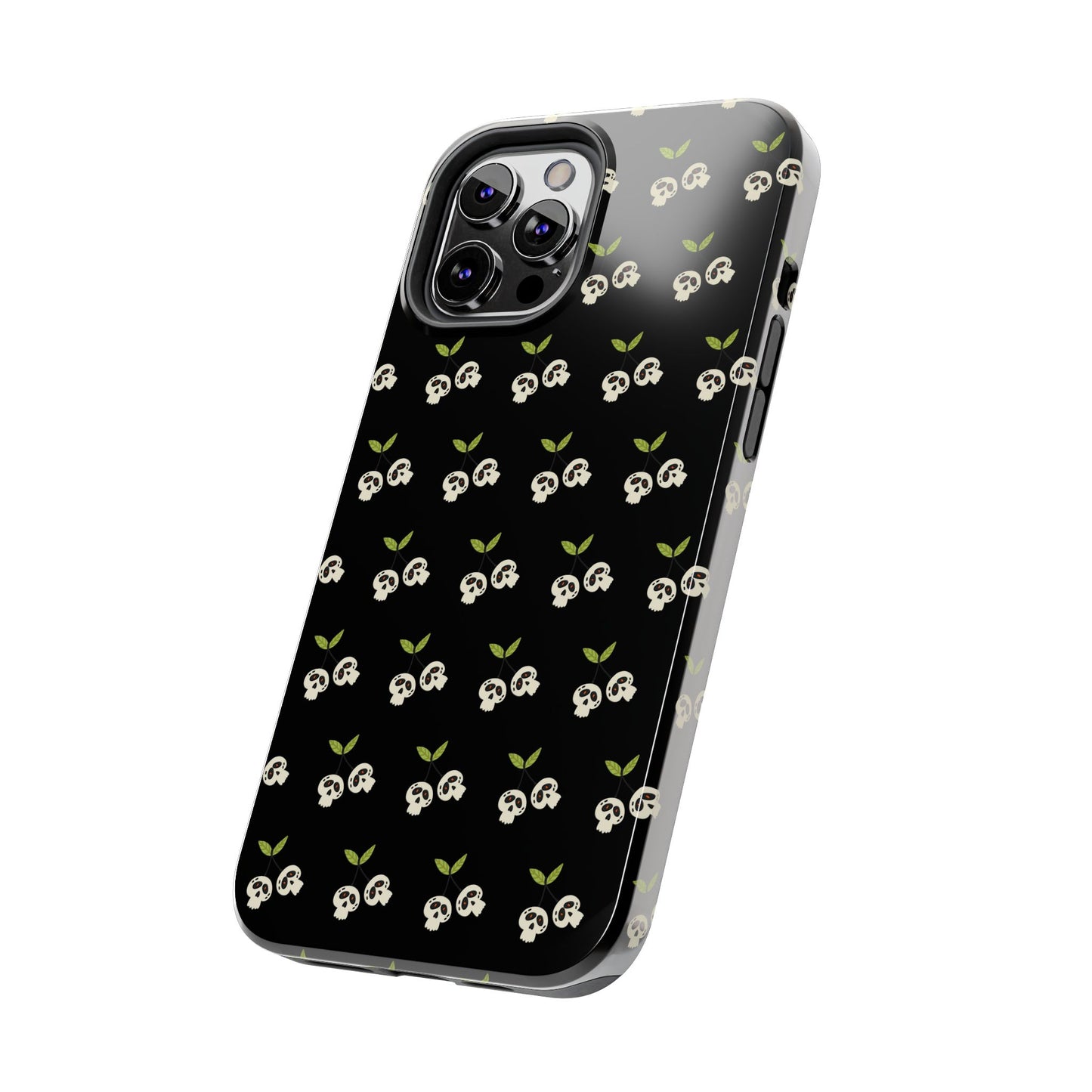 Skull Cherry Tough Phone Cases