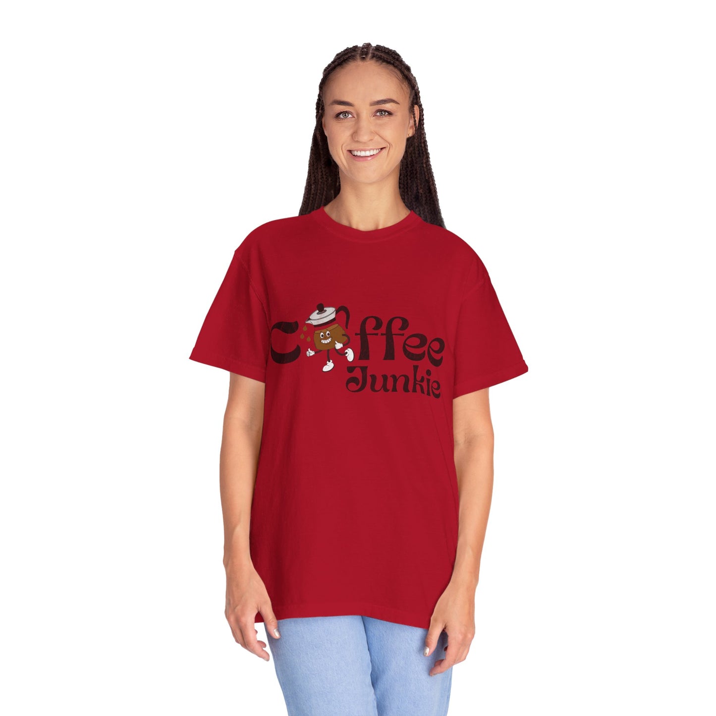 distressed Unisex Garment-Dyed T-shirt