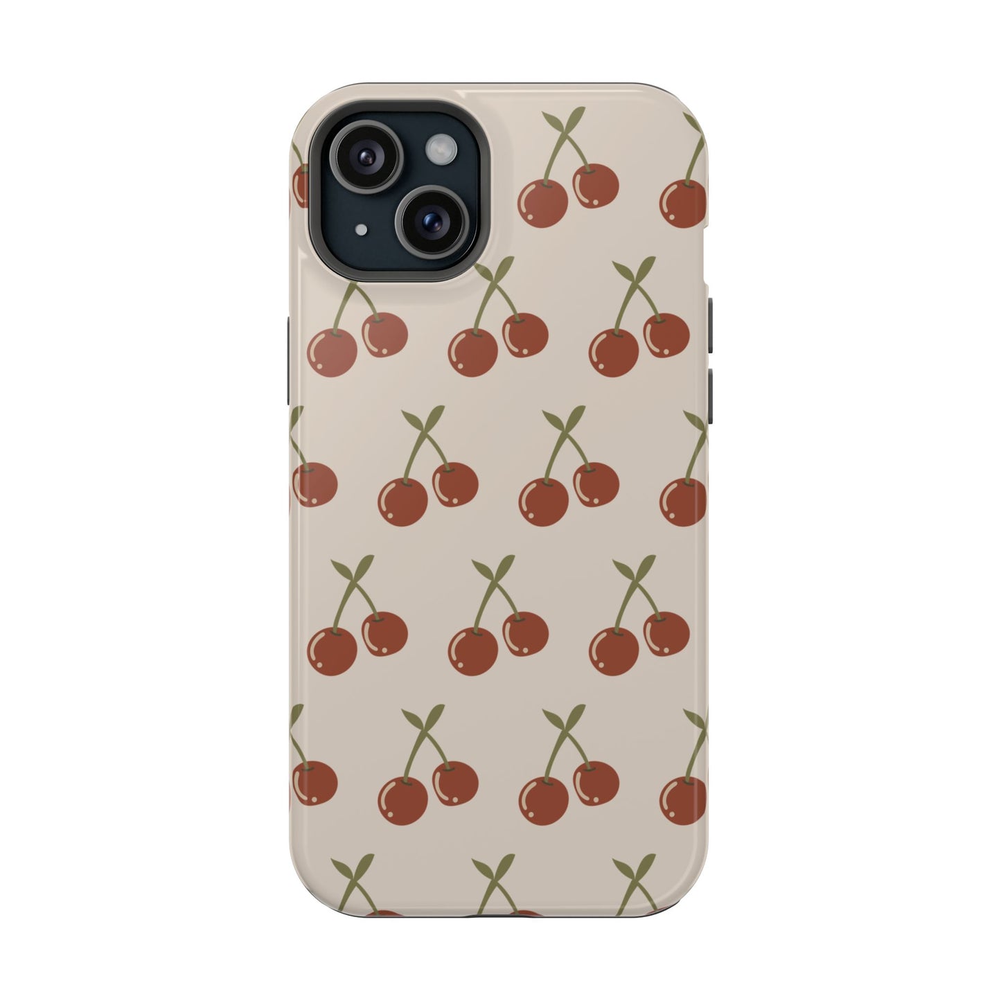 Vintage Cherries Impact-Resistant Cases