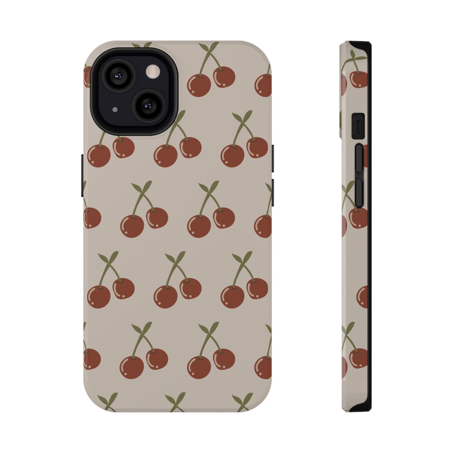 Vintage Cherries Impact-Resistant Cases