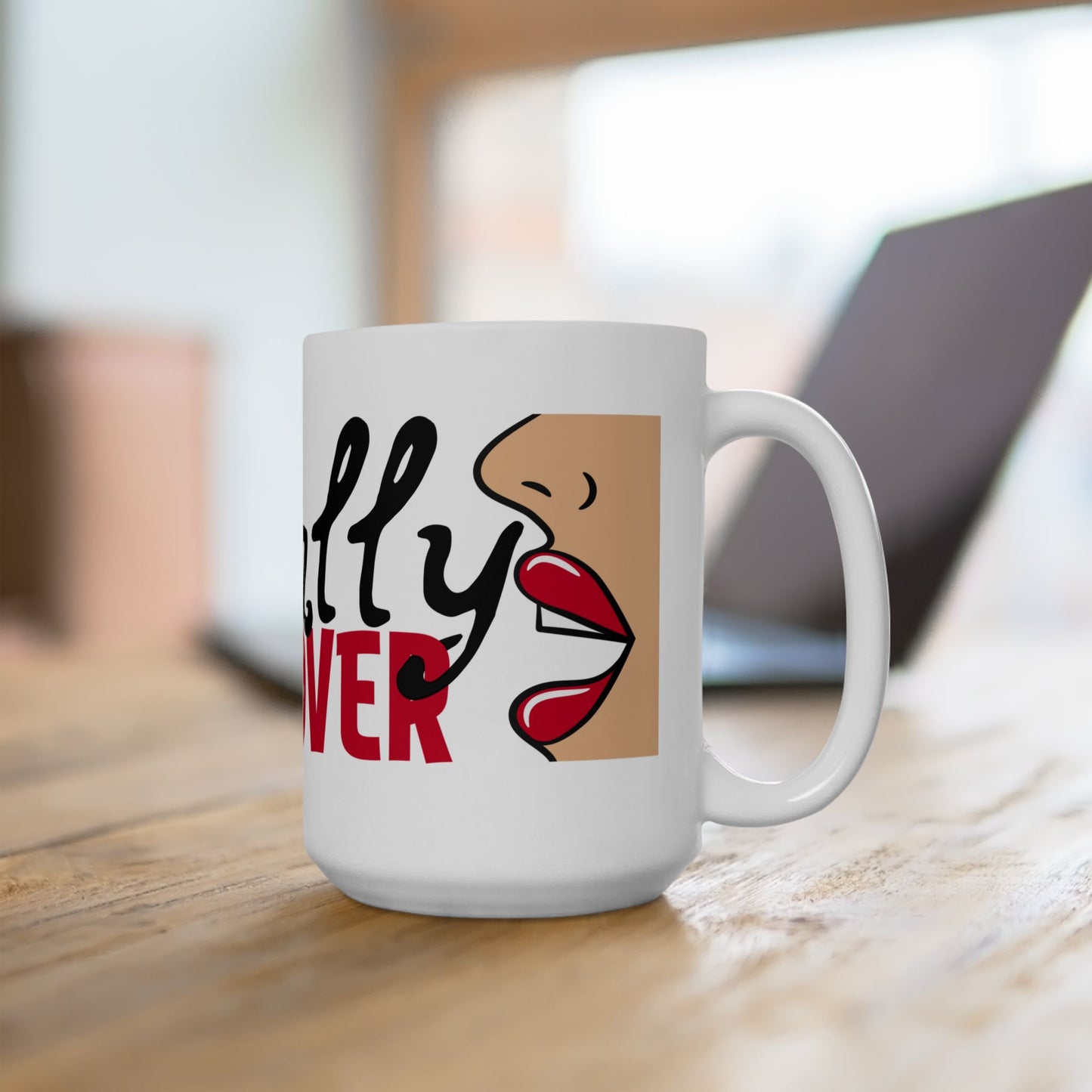 Socially Hungover Ceramic Mug 15oz