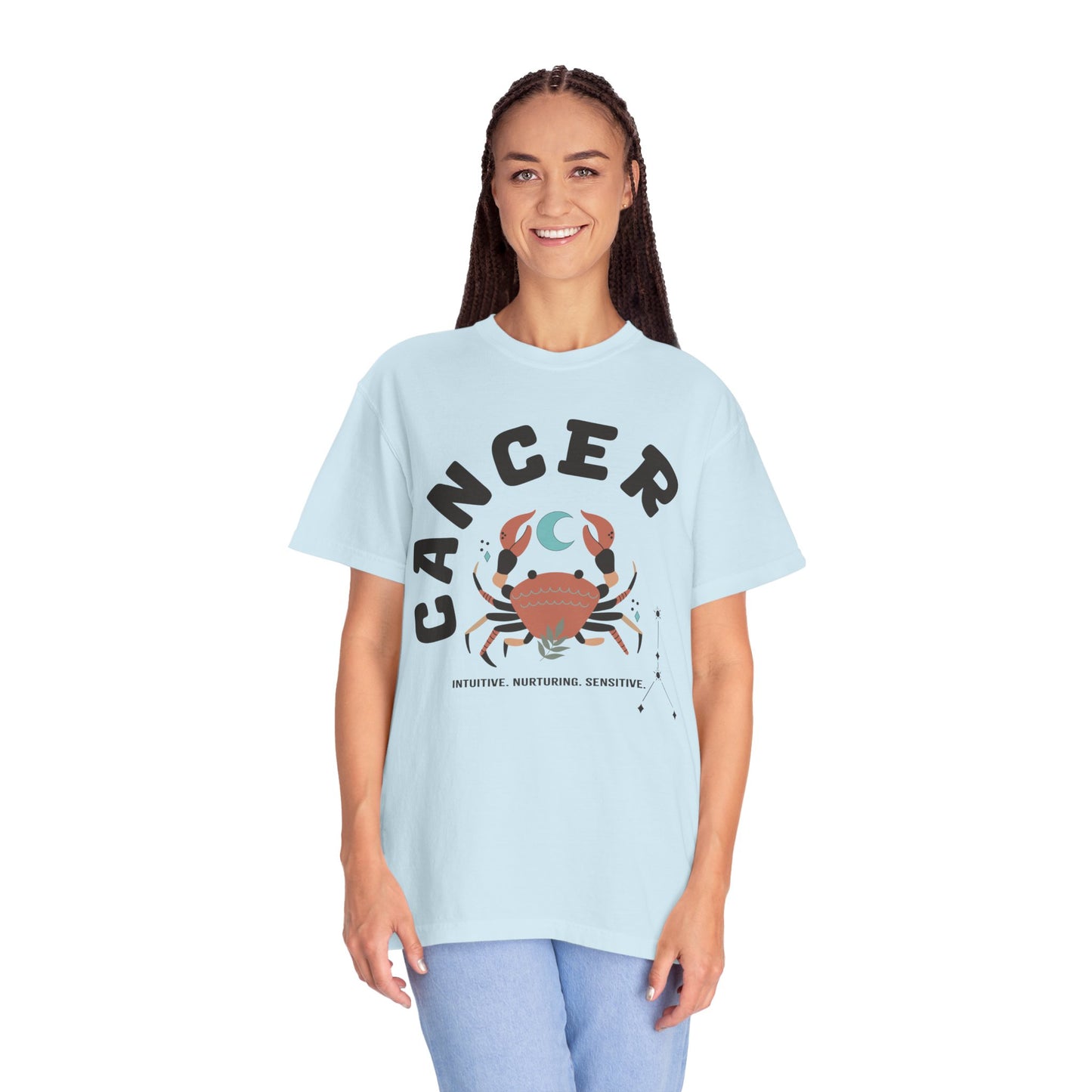 BOHO Cancer Zodiac Color Comfort Tee
