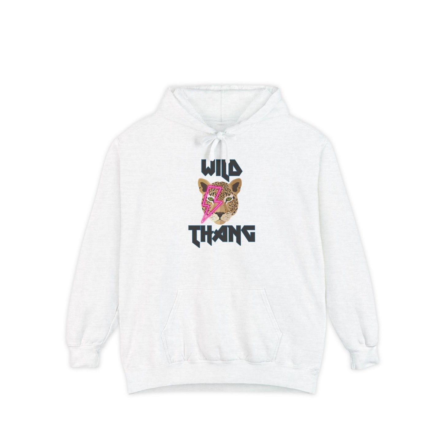 Wild Thang Leopard Color Comfort Garment-Dyed Hoodie