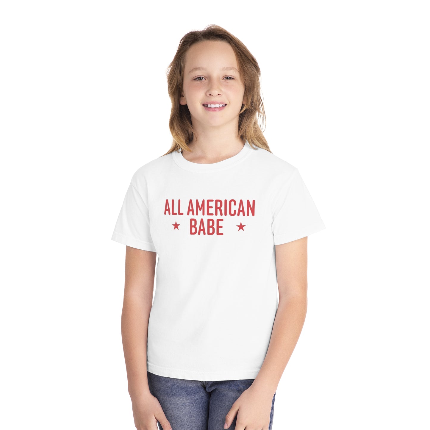 All American Babe Youth Color Comfort Tee