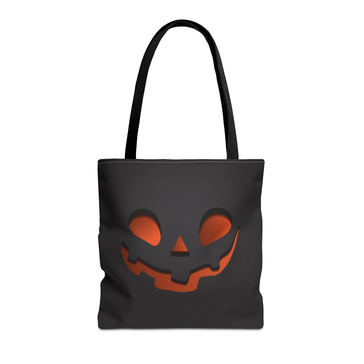 Halloween Black Pumpkin Tote Bag