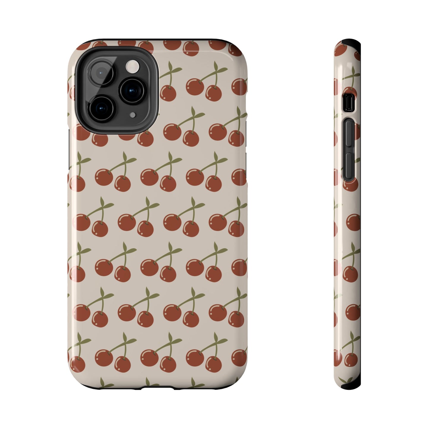 Vintage Cherries Finger Tough Phone Cases