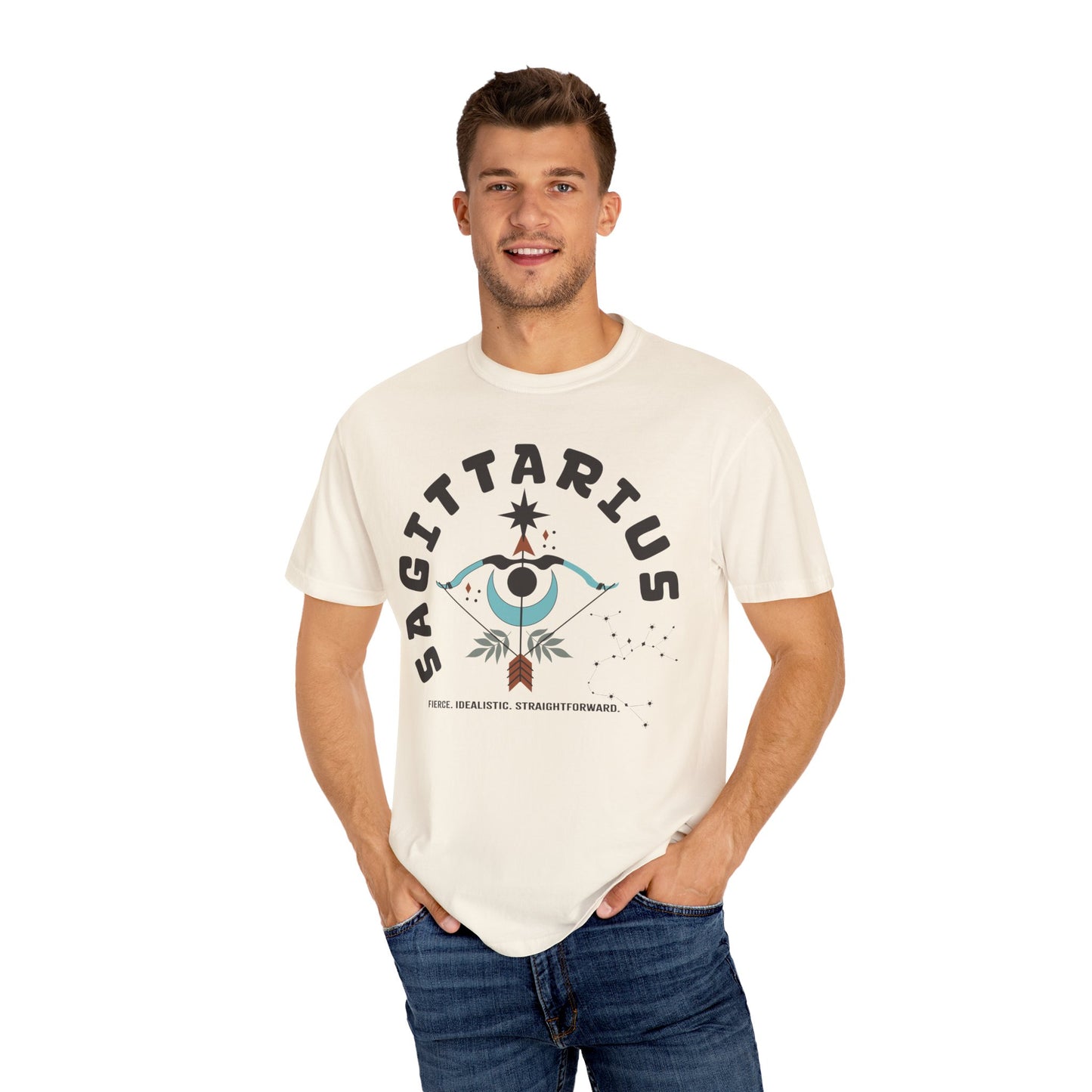 BOHO Sagittarius Zodiac Color Comfort Tee