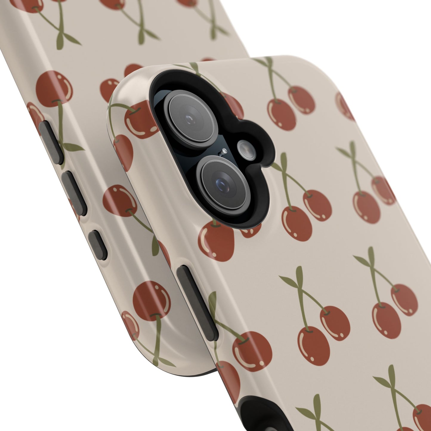 Vintage Cherries Impact-Resistant Cases