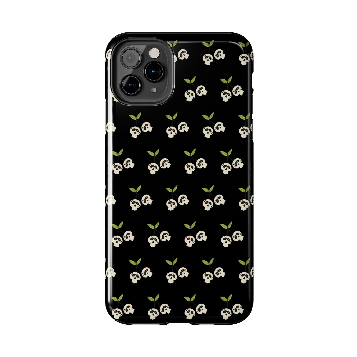 Skull Cherry Tough Phone Cases