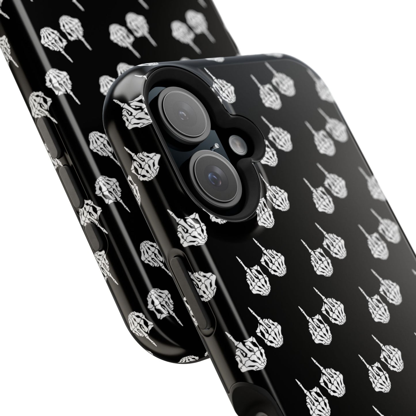 Fuck You Skeleton Middle Finger Impact-Resistant Cases