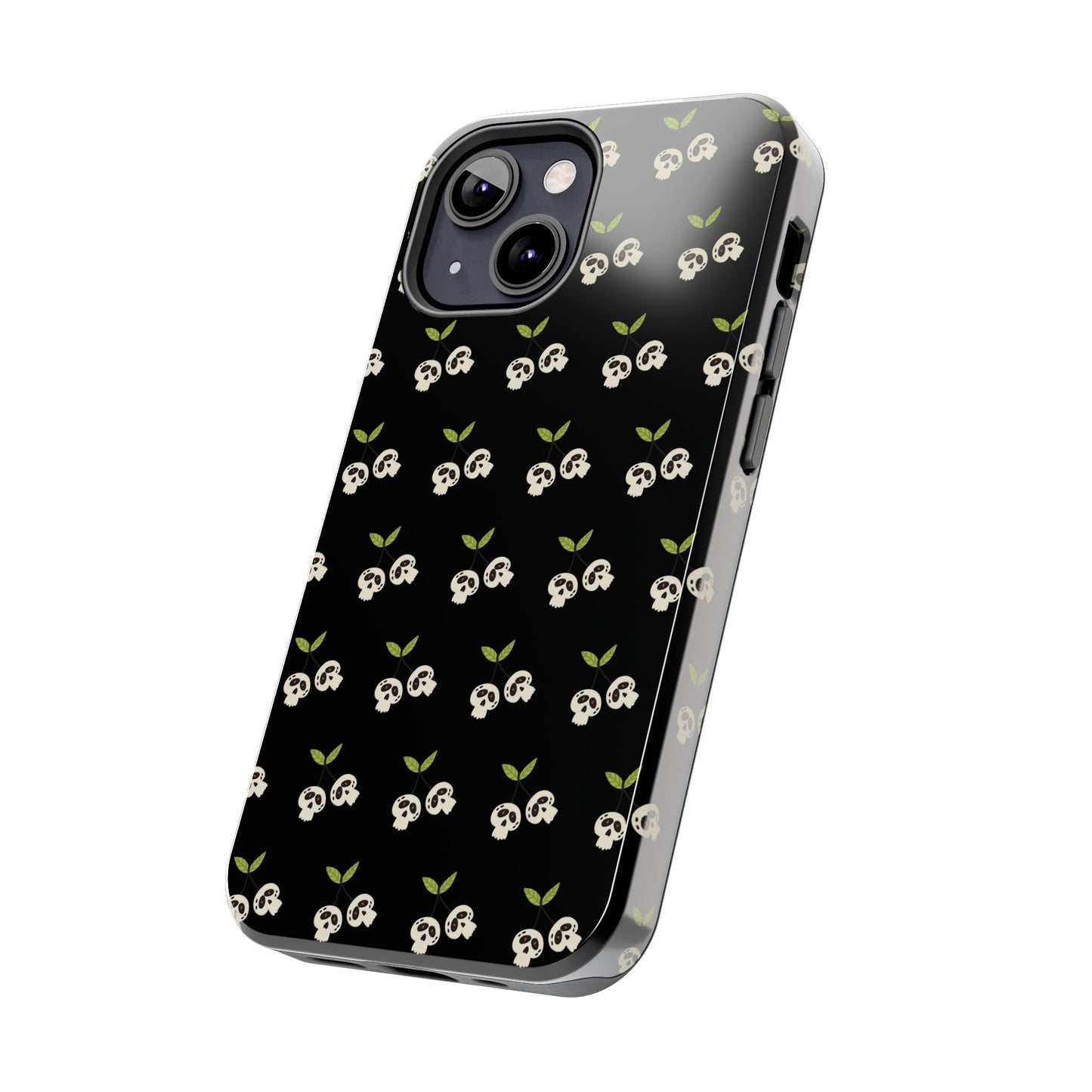 Skull Cherry Tough Phone Cases