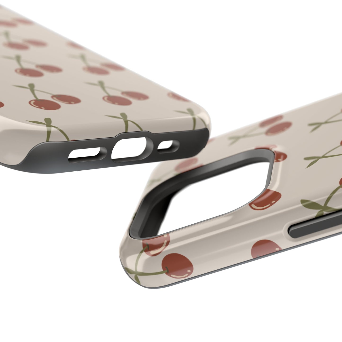 Vintage Cherries Impact-Resistant Cases