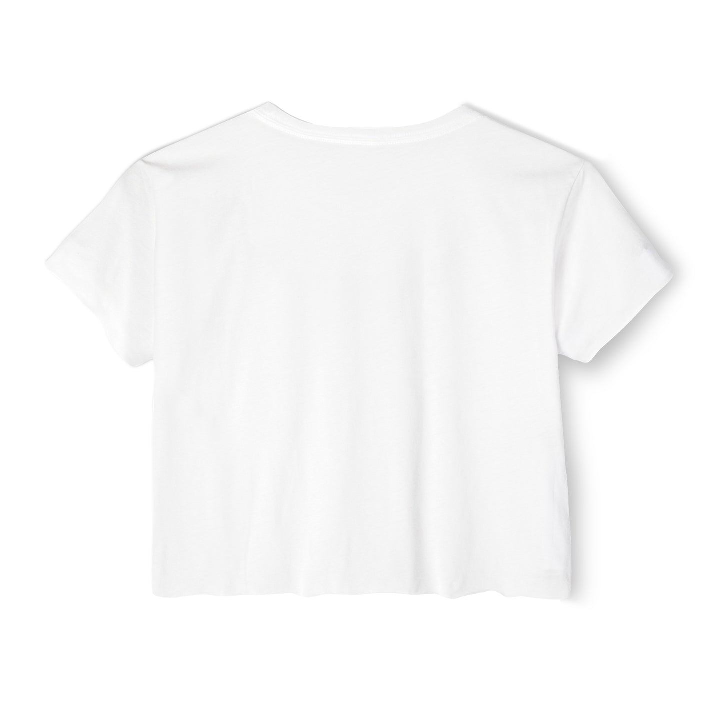 Retro Tiger with Flowers Women's Festival Crop Top