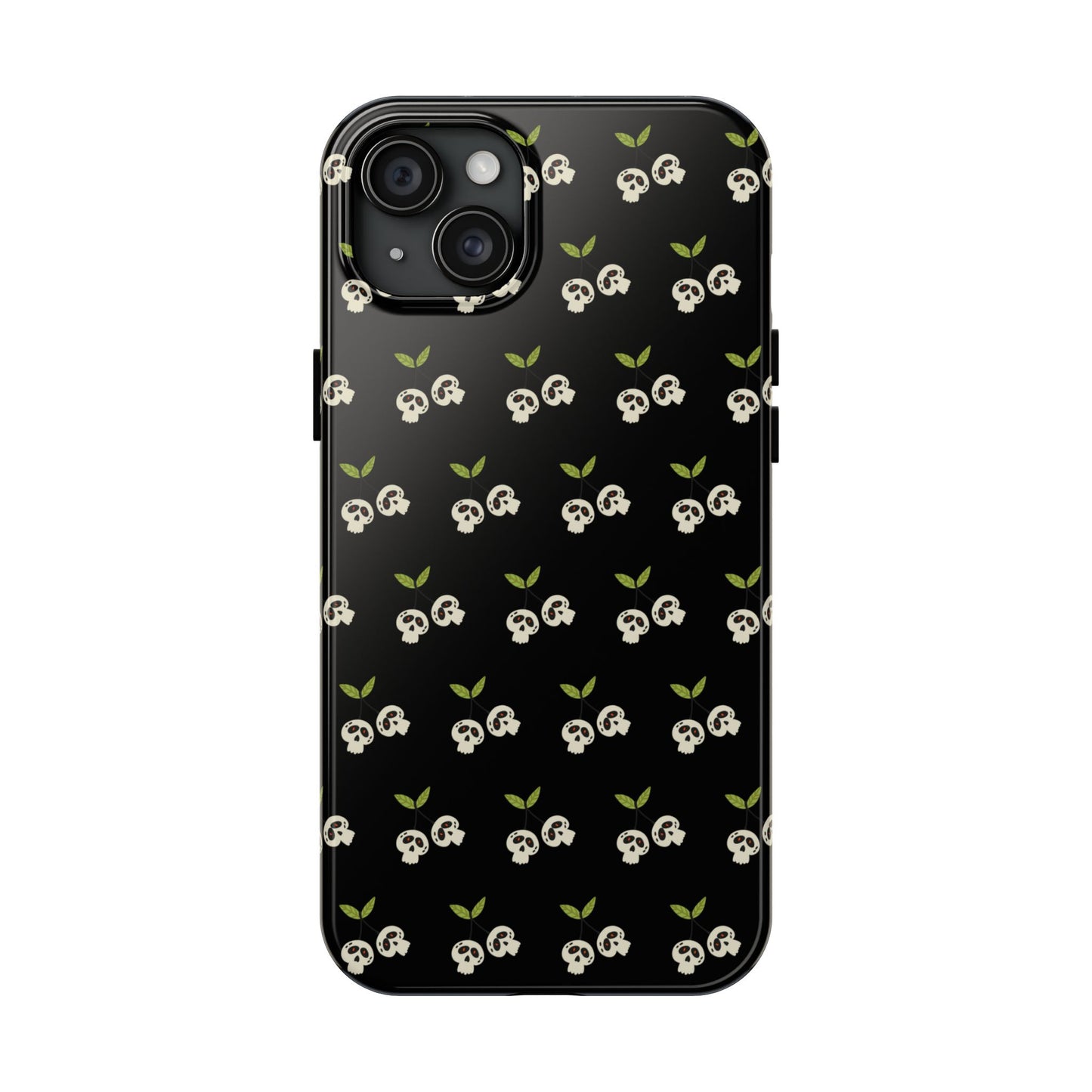Skull Cherry Tough Phone Cases