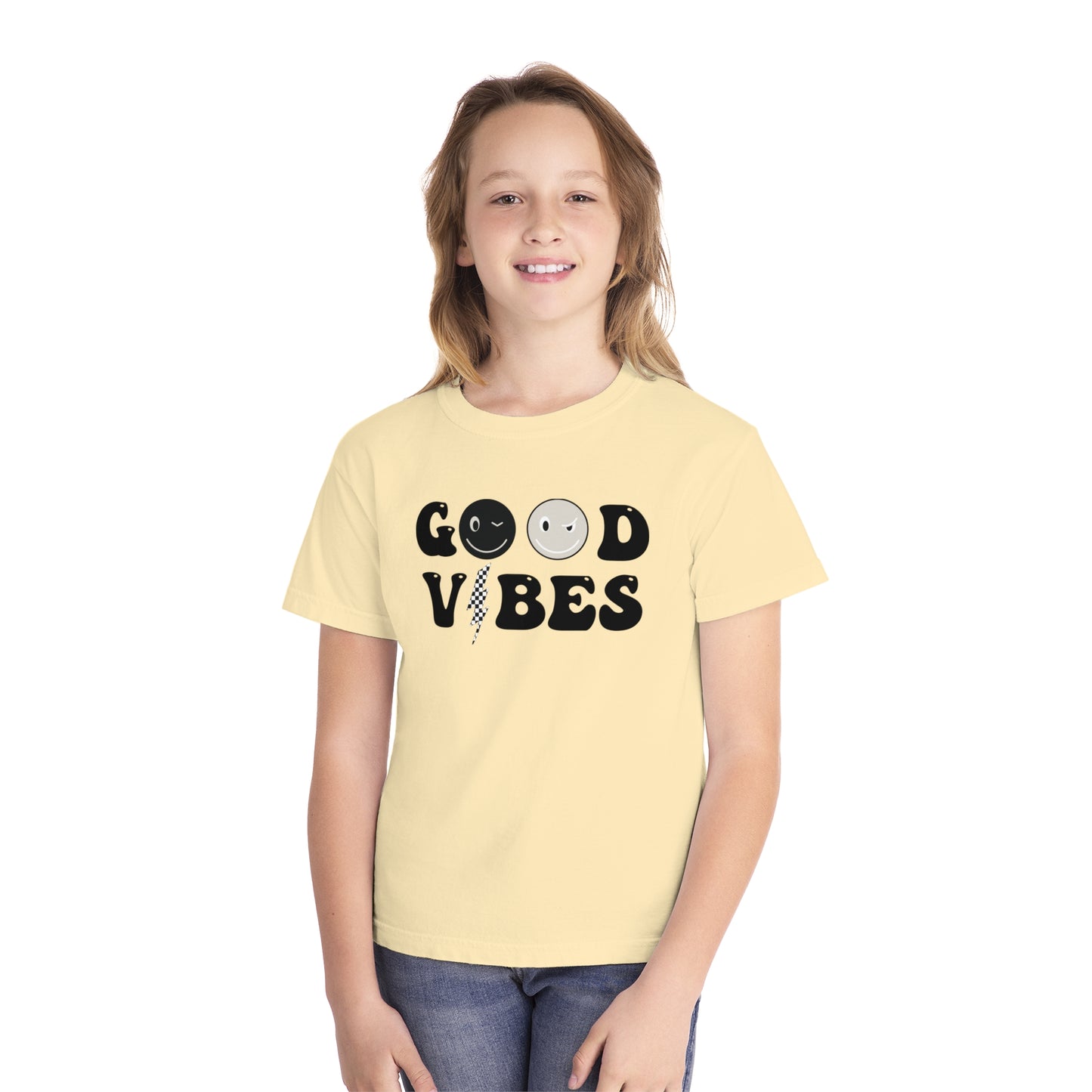Good Vibes Youth Color Comfort Tee