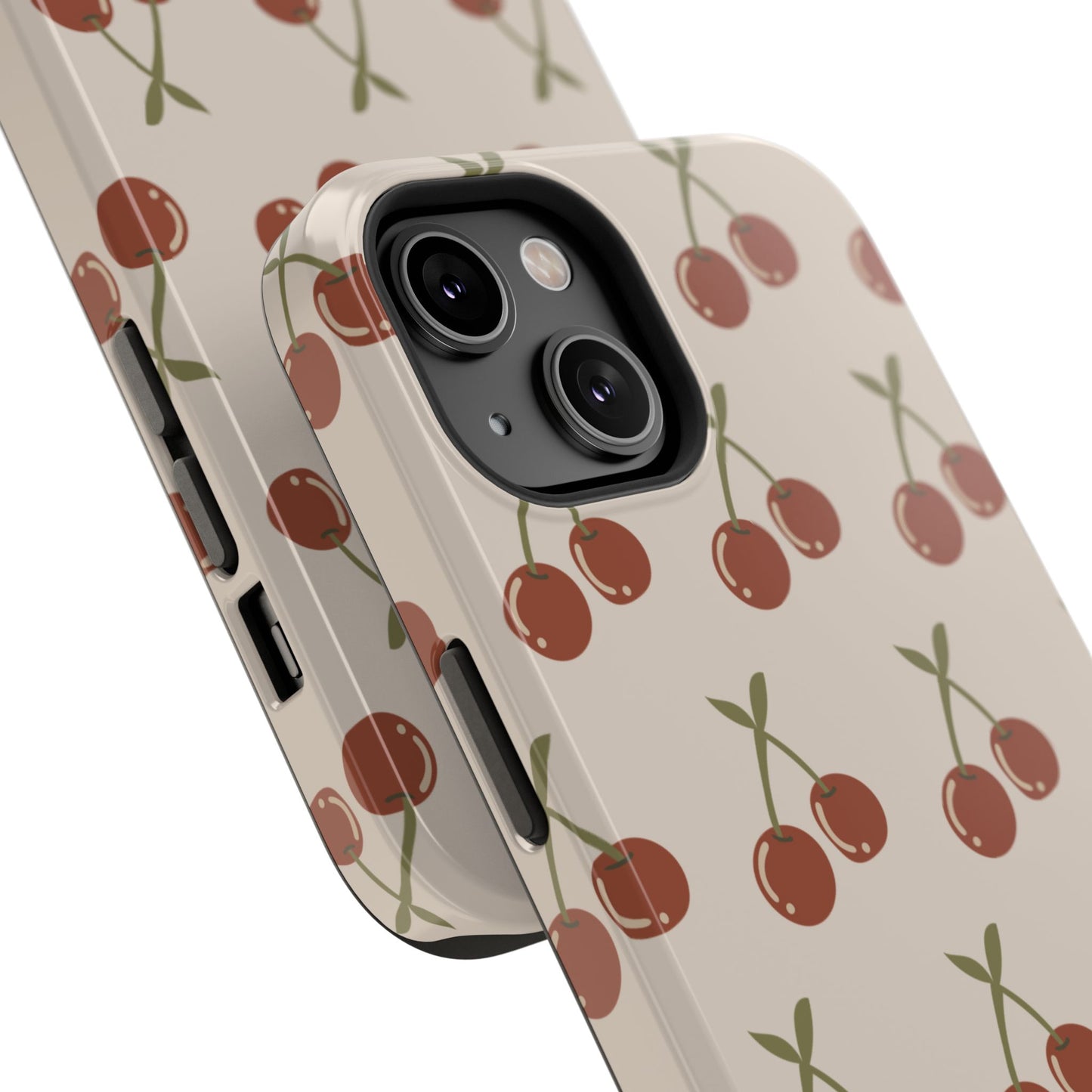 Vintage Cherries Impact-Resistant Cases