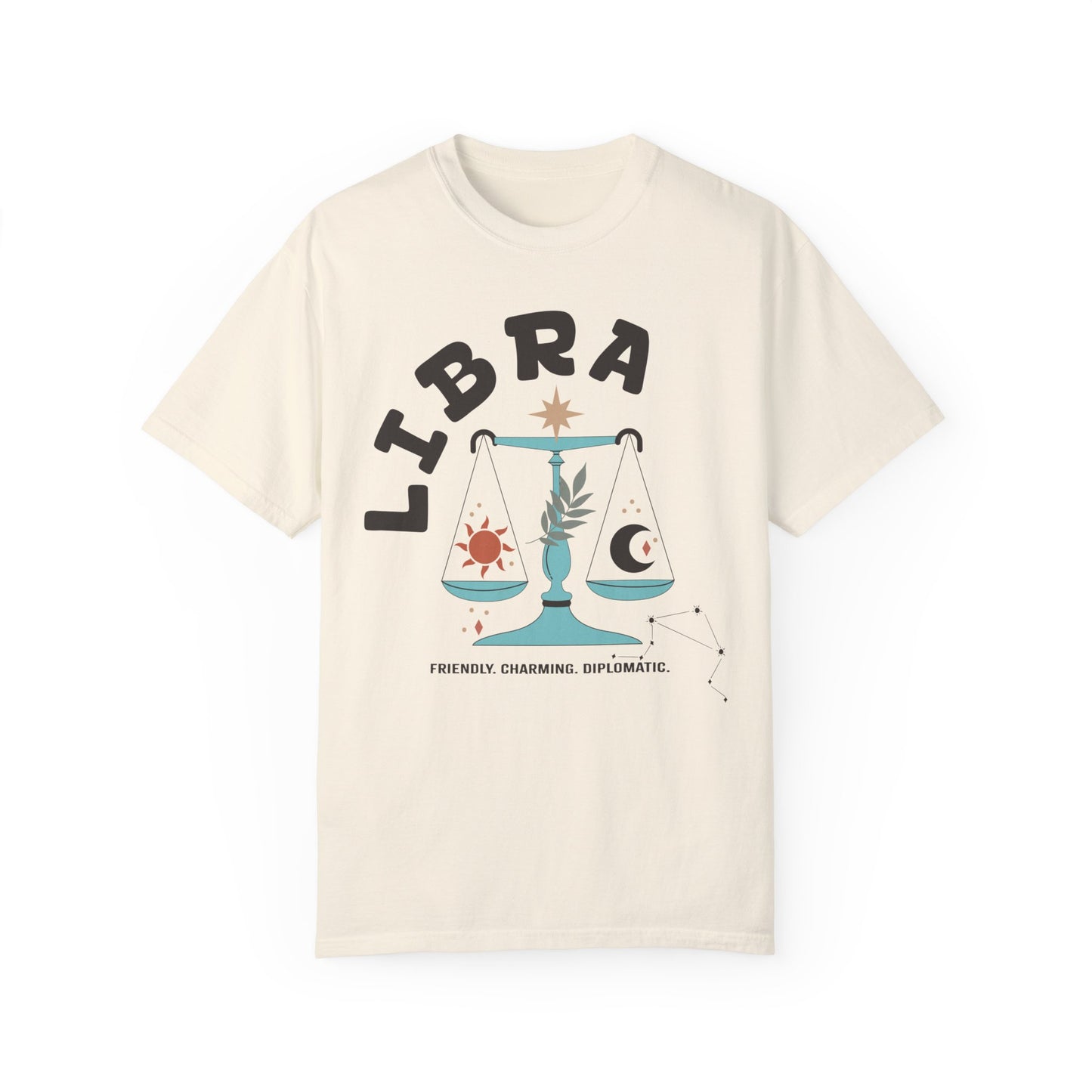 BOHO Libra Zodiac Color Comfort Tee