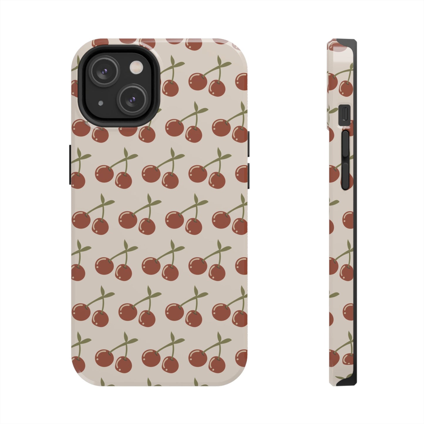 Vintage Cherries Finger Tough Phone Cases
