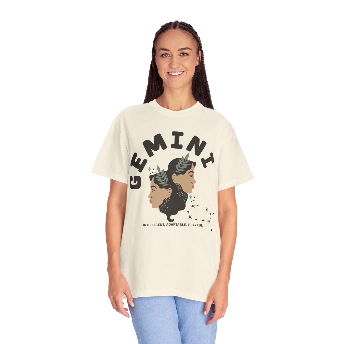 BOHO Gemini Zodiac Color Comfort Tee