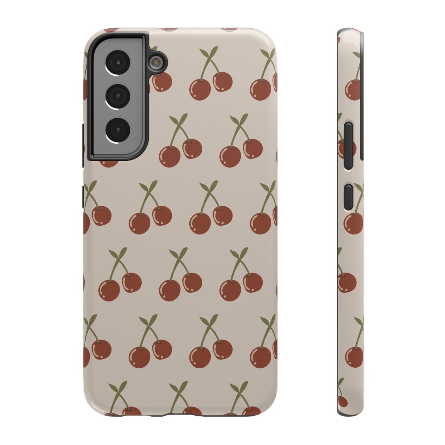 Vintage Cherries Impact-Resistant Cases