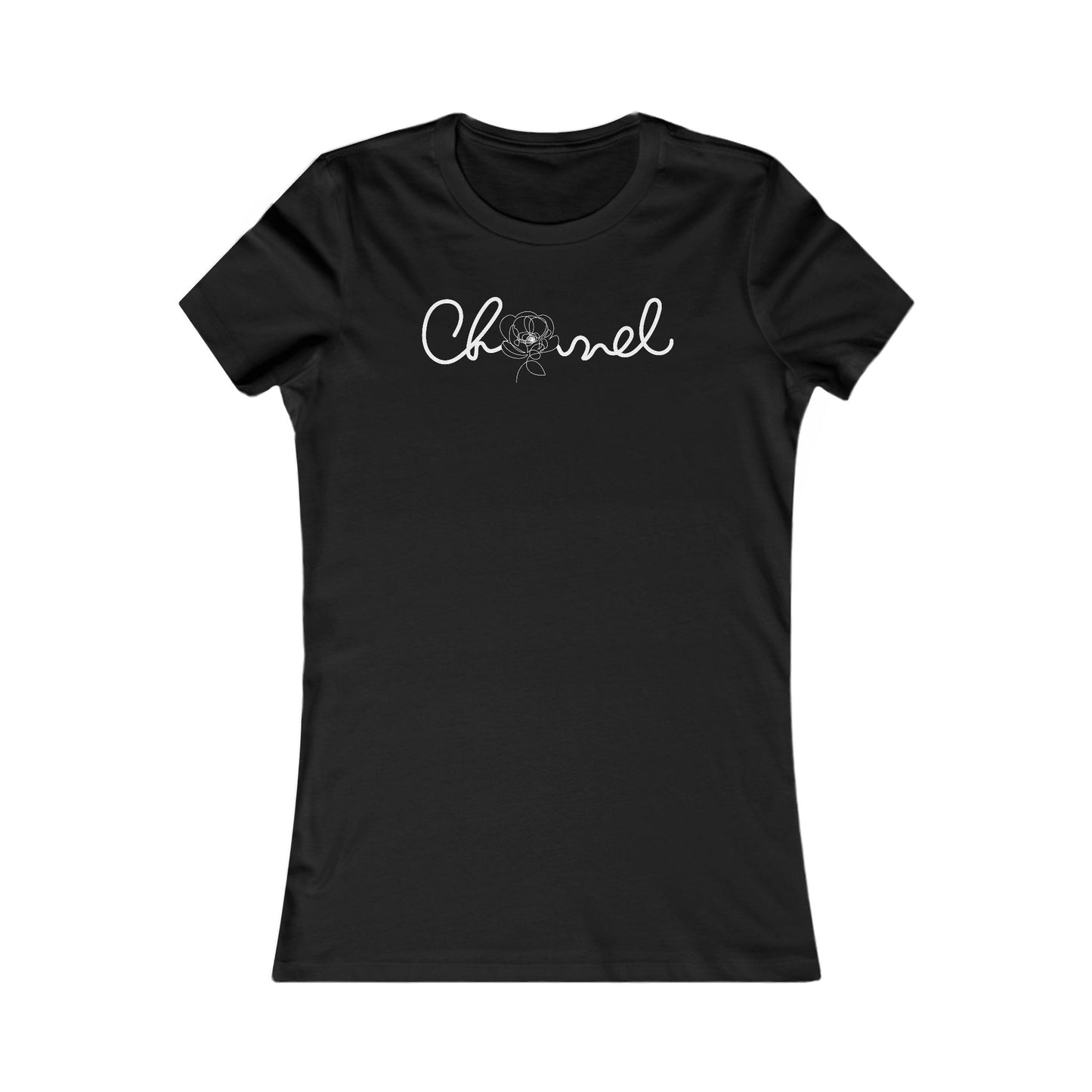 CC Camellia Flower Bella Canvas 6004 Women's Favorite Tee