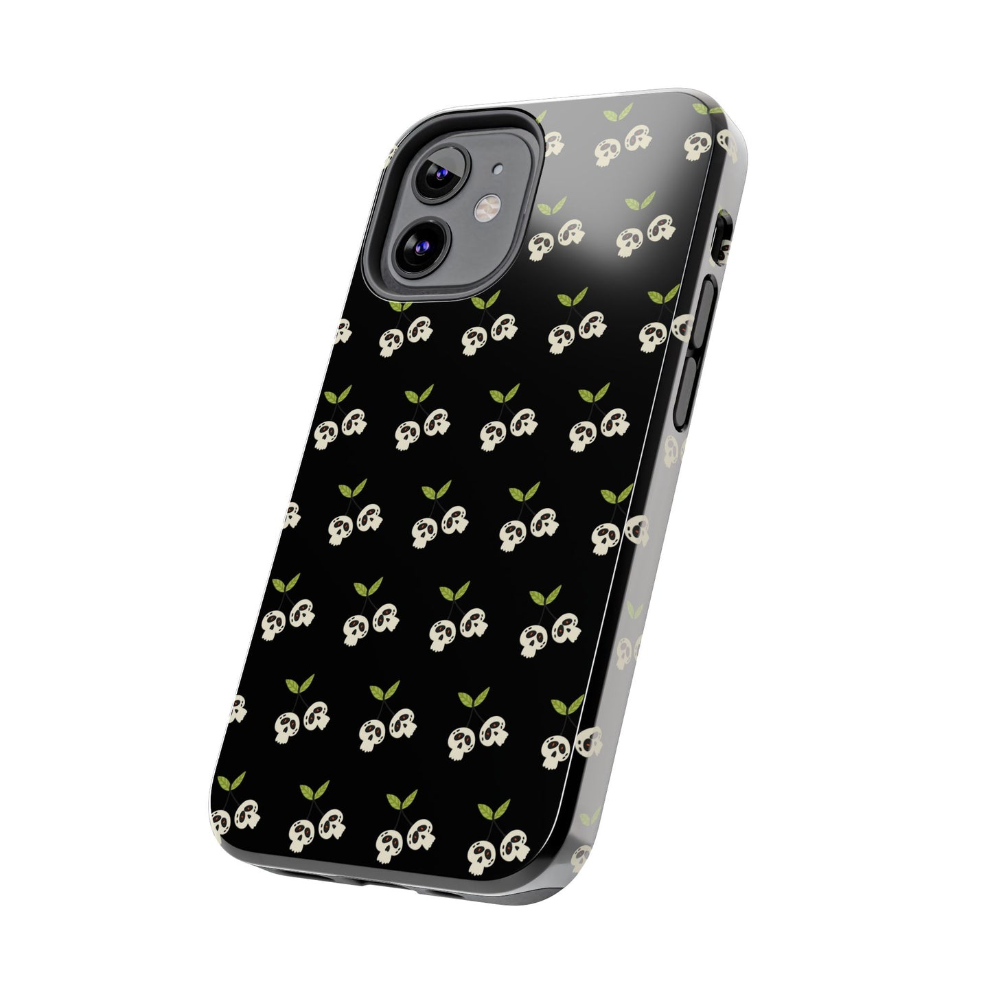 Skull Cherry Tough Phone Cases