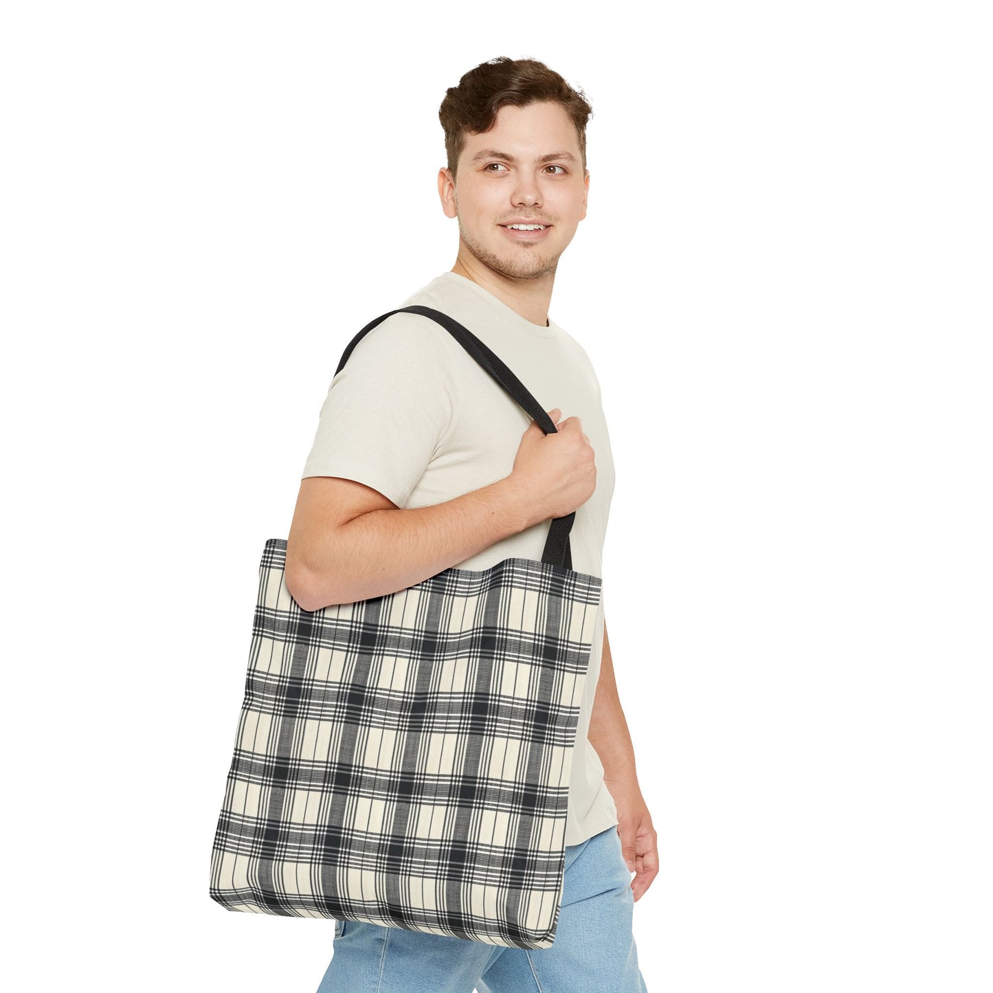 Plaid Tote Bag