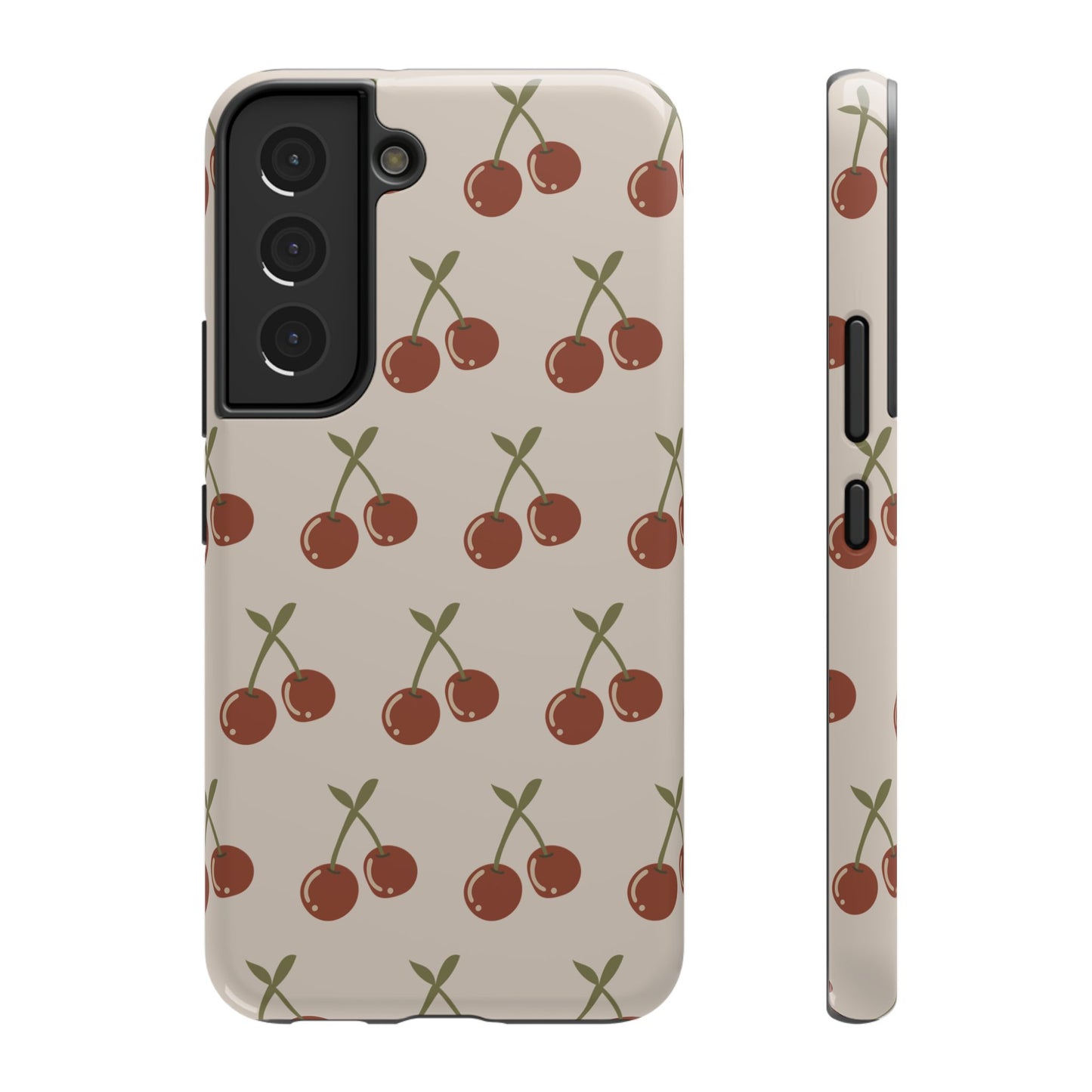 Vintage Cherries Impact-Resistant Cases