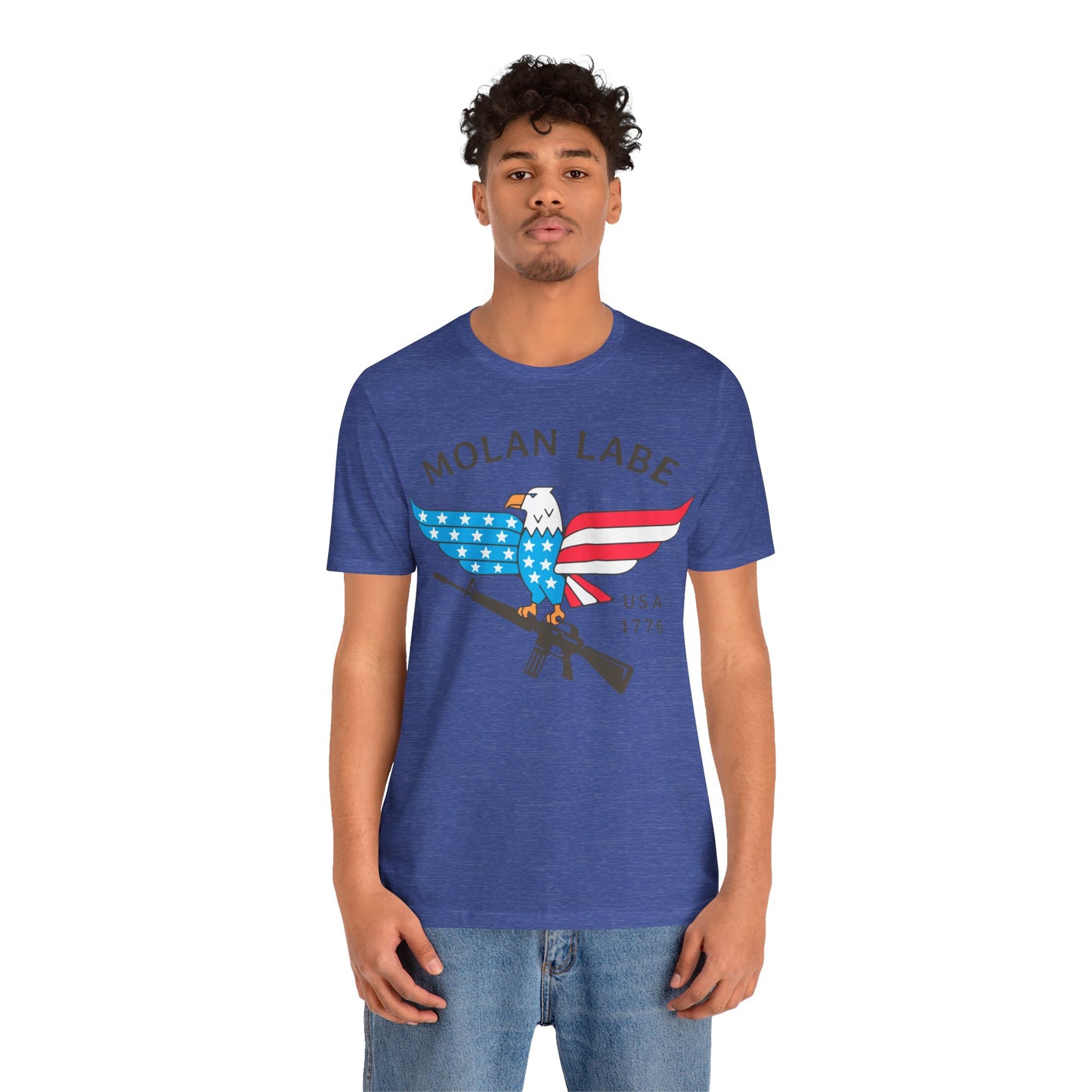 T-shirt, Molan Labe, Don't Tread on Me, Tshirt, MAGA, 2A, Freedom, Trump, Political, Politics, POTUS, Usa, America, Eagle, Gun, Flag, Tee