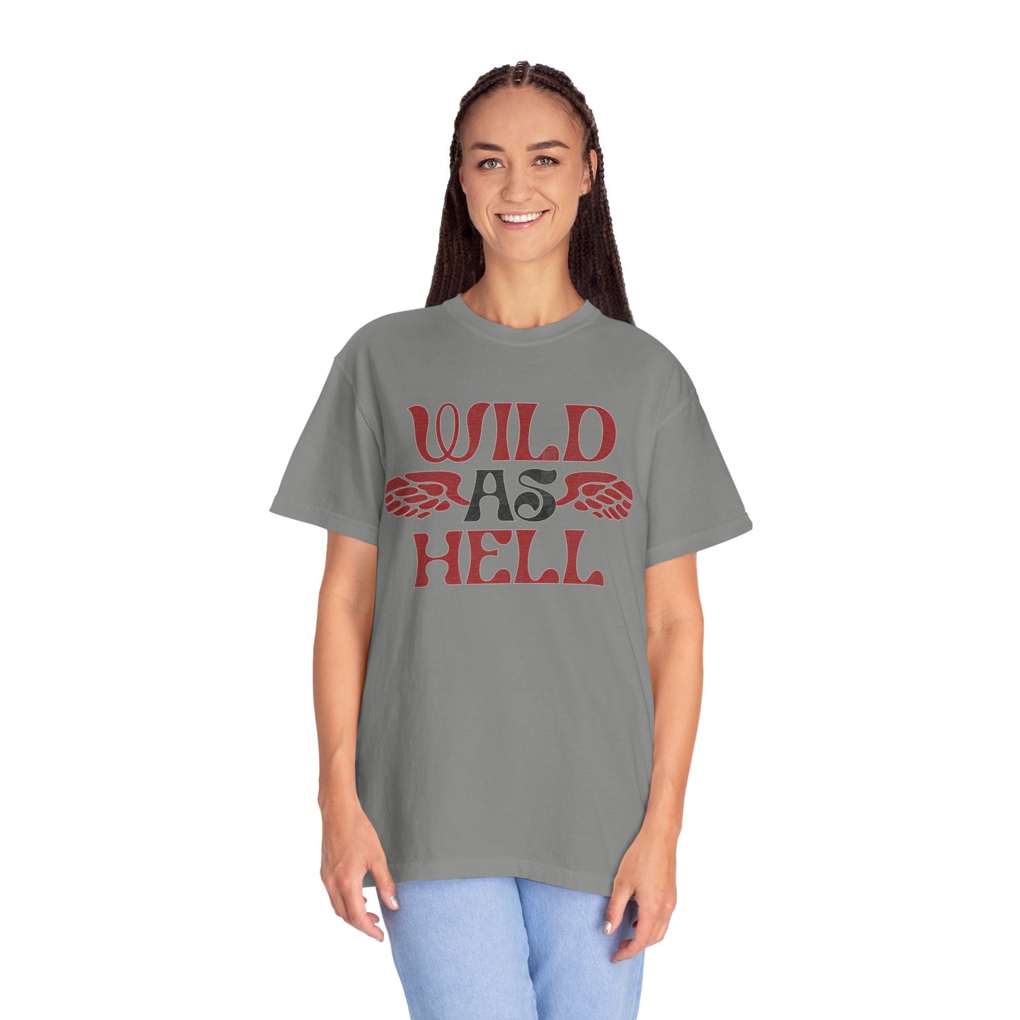 distressed Unisex Garment-Dyed T-shirt