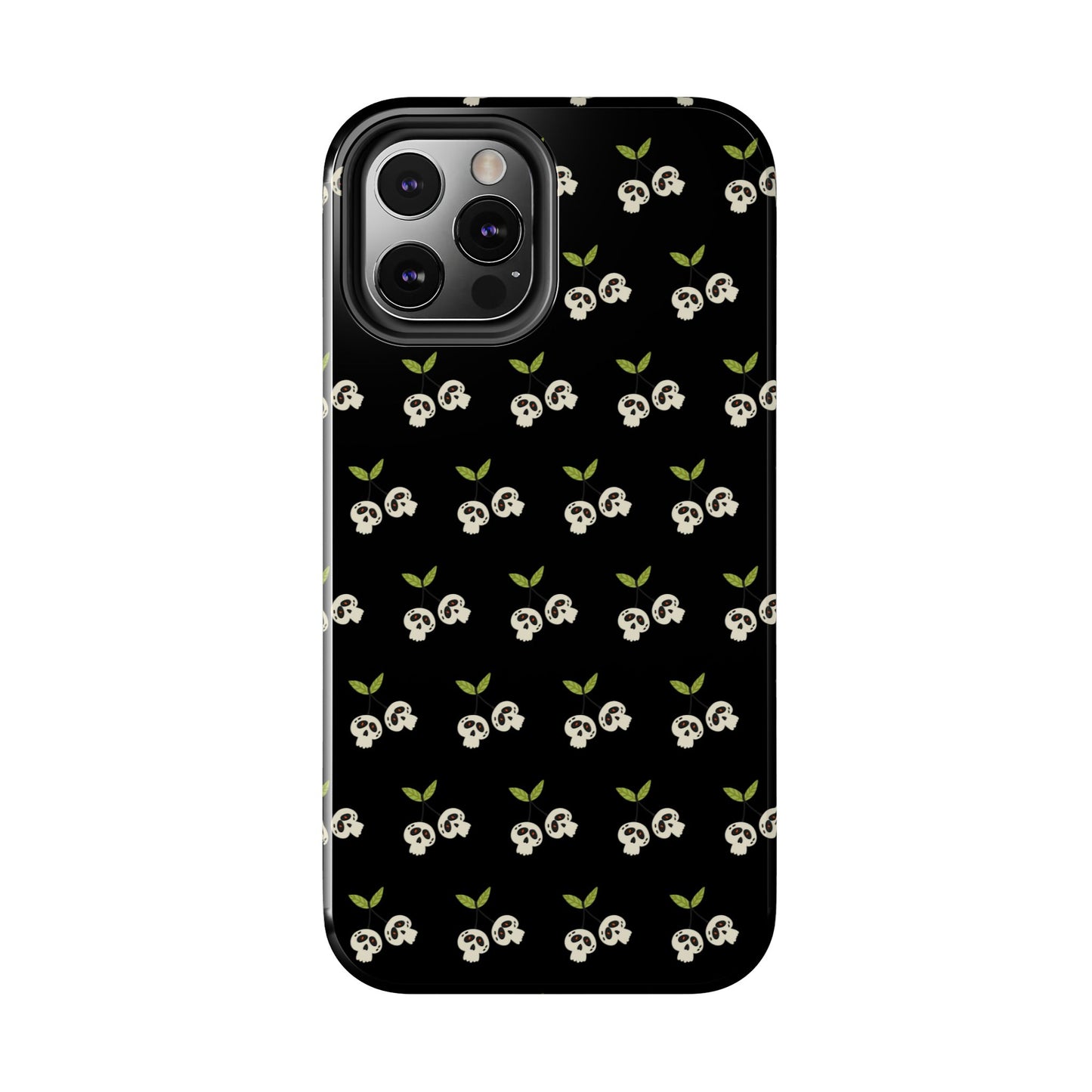 Skull Cherry Tough Phone Cases