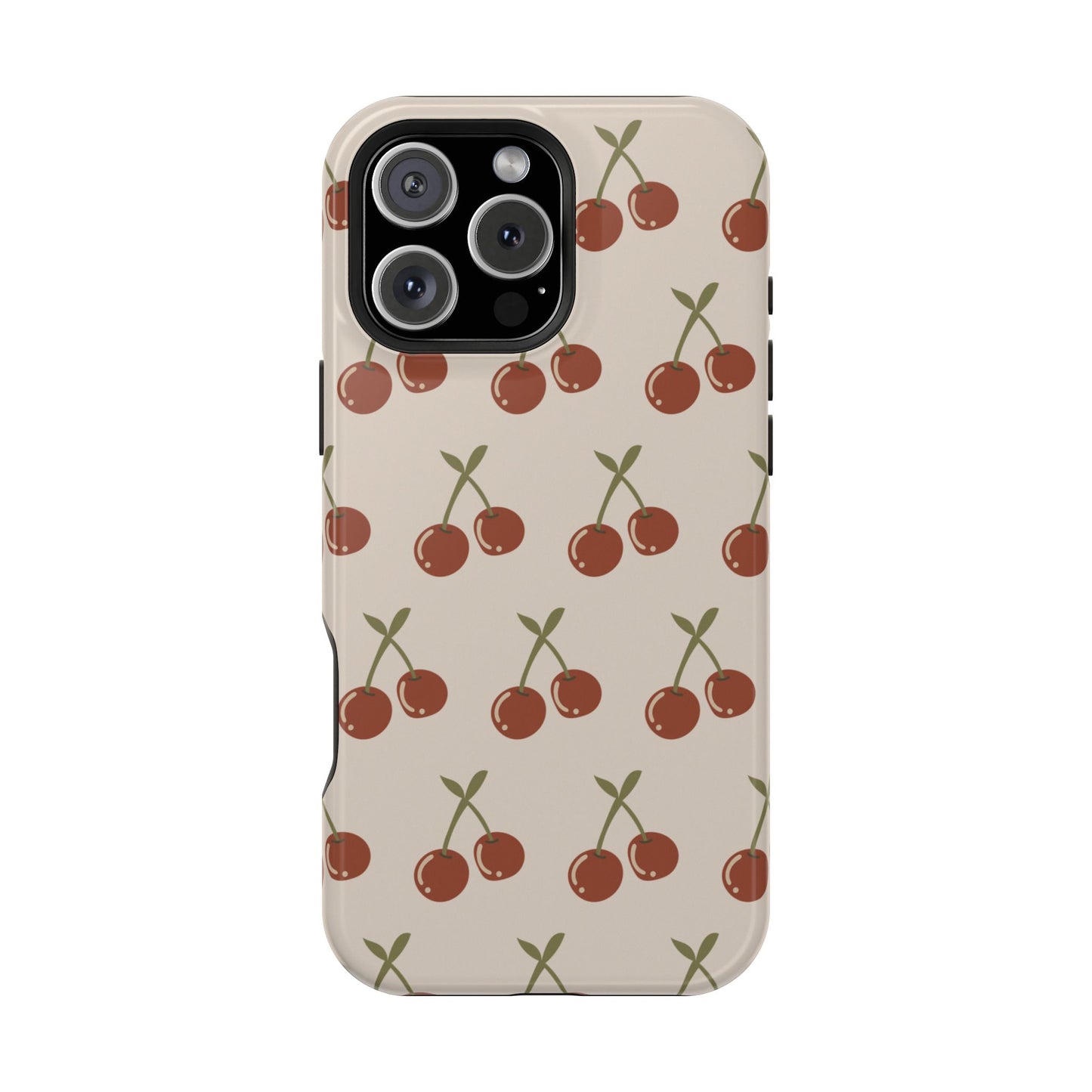 Vintage Cherries Impact-Resistant Cases