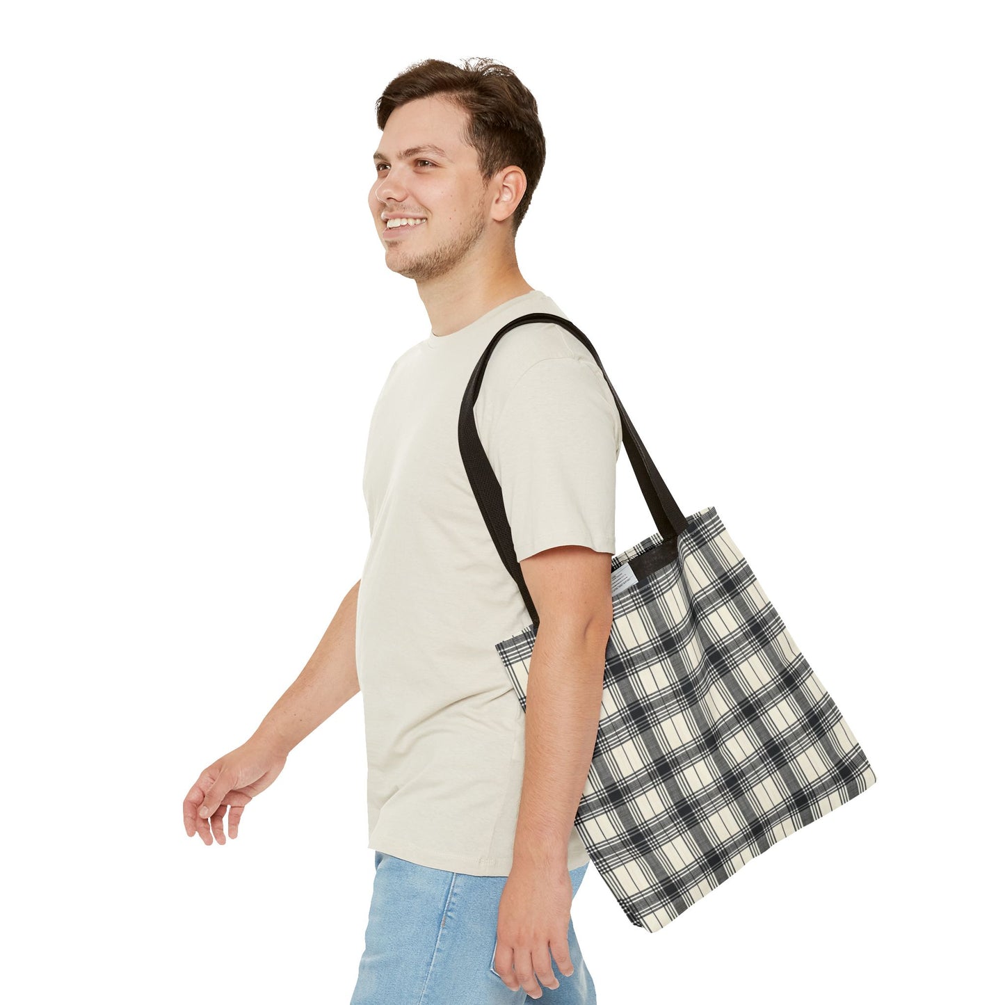 Plaid Tote Bag