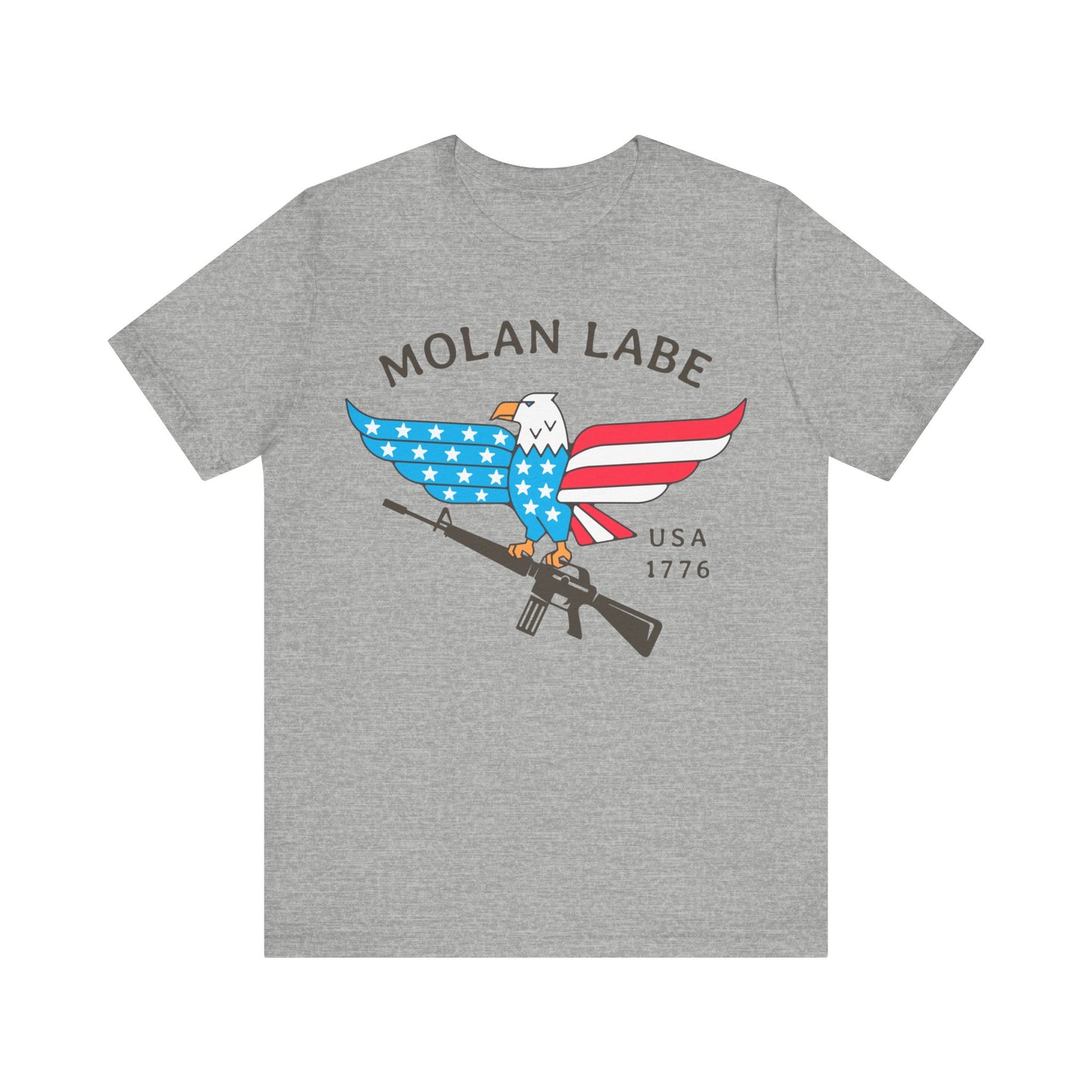 T-shirt, Molan Labe, Don't Tread on Me, Tshirt, MAGA, 2A, Freedom, Trump, Political, Politics, POTUS, Usa, America, Eagle, Gun, Flag, Tee