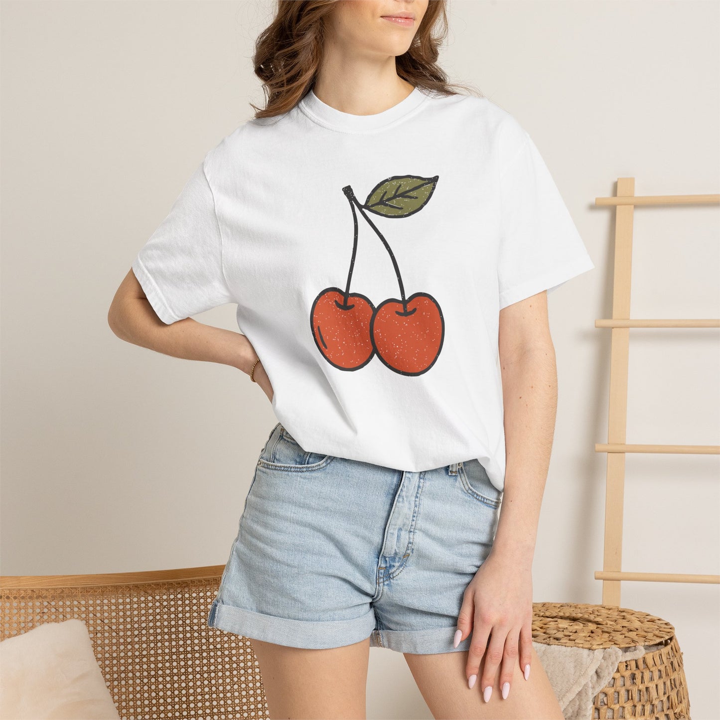 Vintage Cherry Comfort Graphic Tee