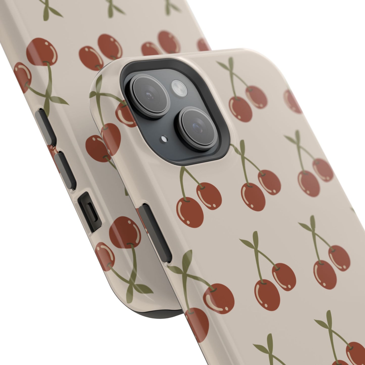 Vintage Cherries Impact-Resistant Cases
