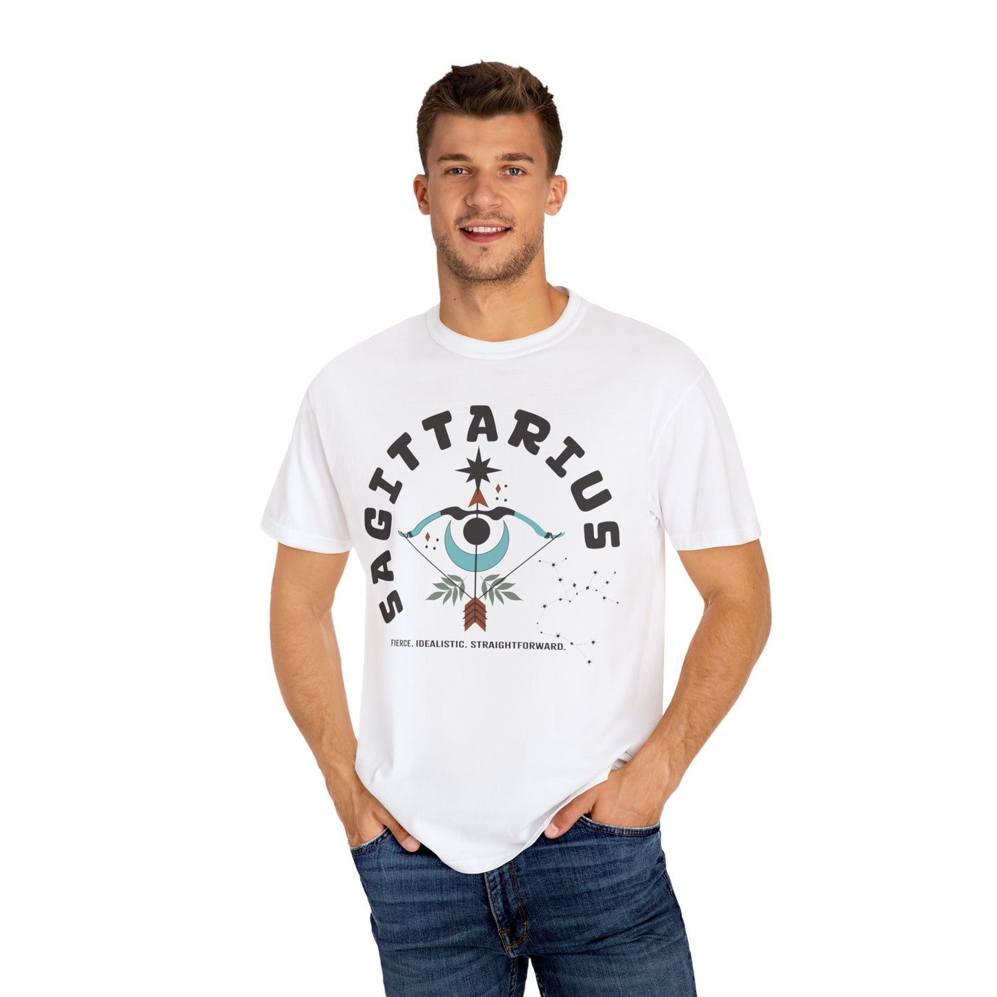 BOHO Sagittarius Zodiac Color Comfort Tee