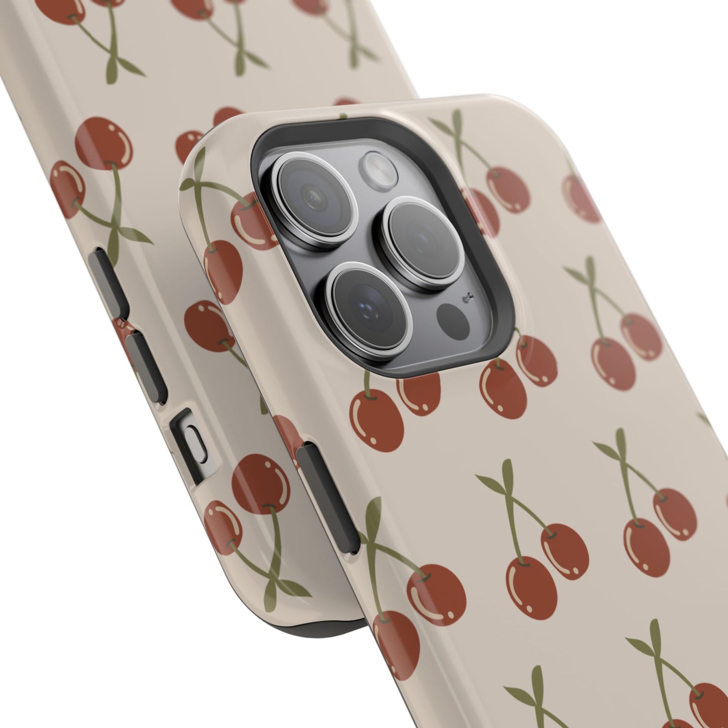 Vintage Cherries Impact-Resistant Cases