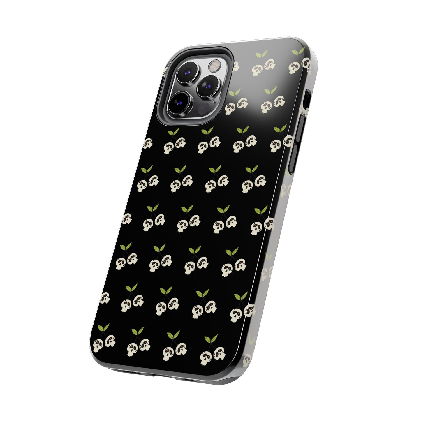 Skull Cherry Tough Phone Cases