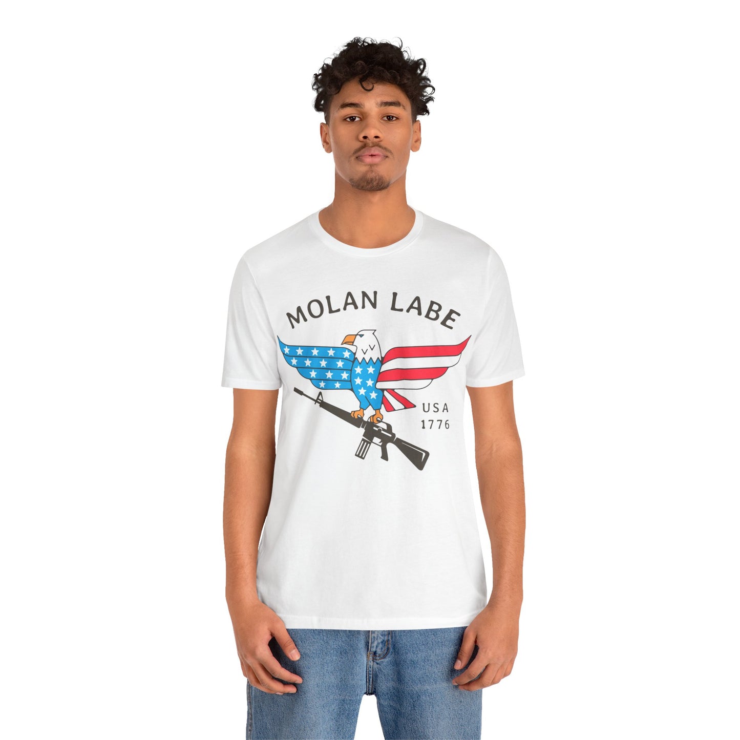 T-shirt, Molan Labe, Don't Tread on Me, Tshirt, MAGA, 2A, Freedom, Trump, Political, Politics, POTUS, Usa, America, Eagle, Gun, Flag, Tee